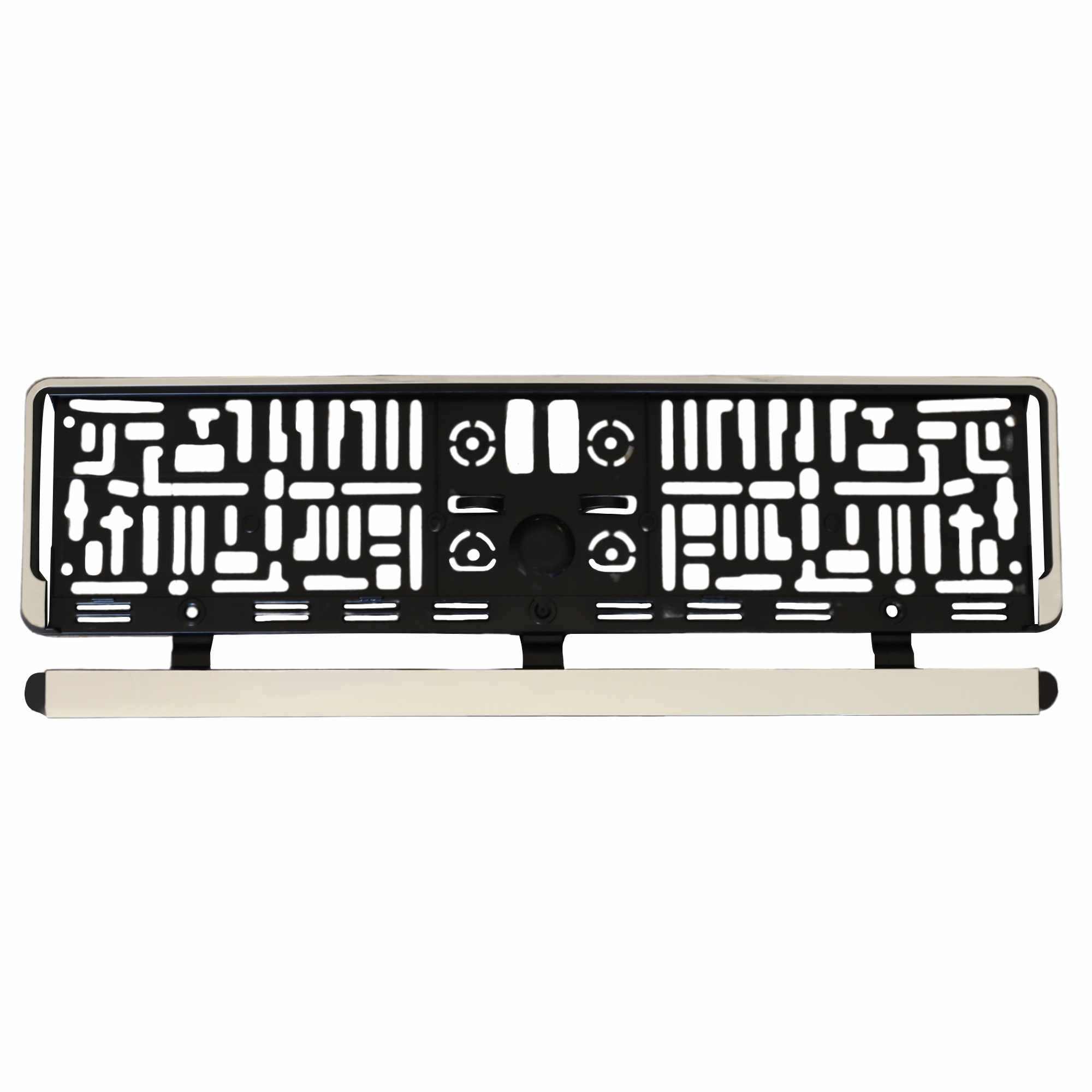 Soporte para matrícula cromado para Coche Universal - imagen 1