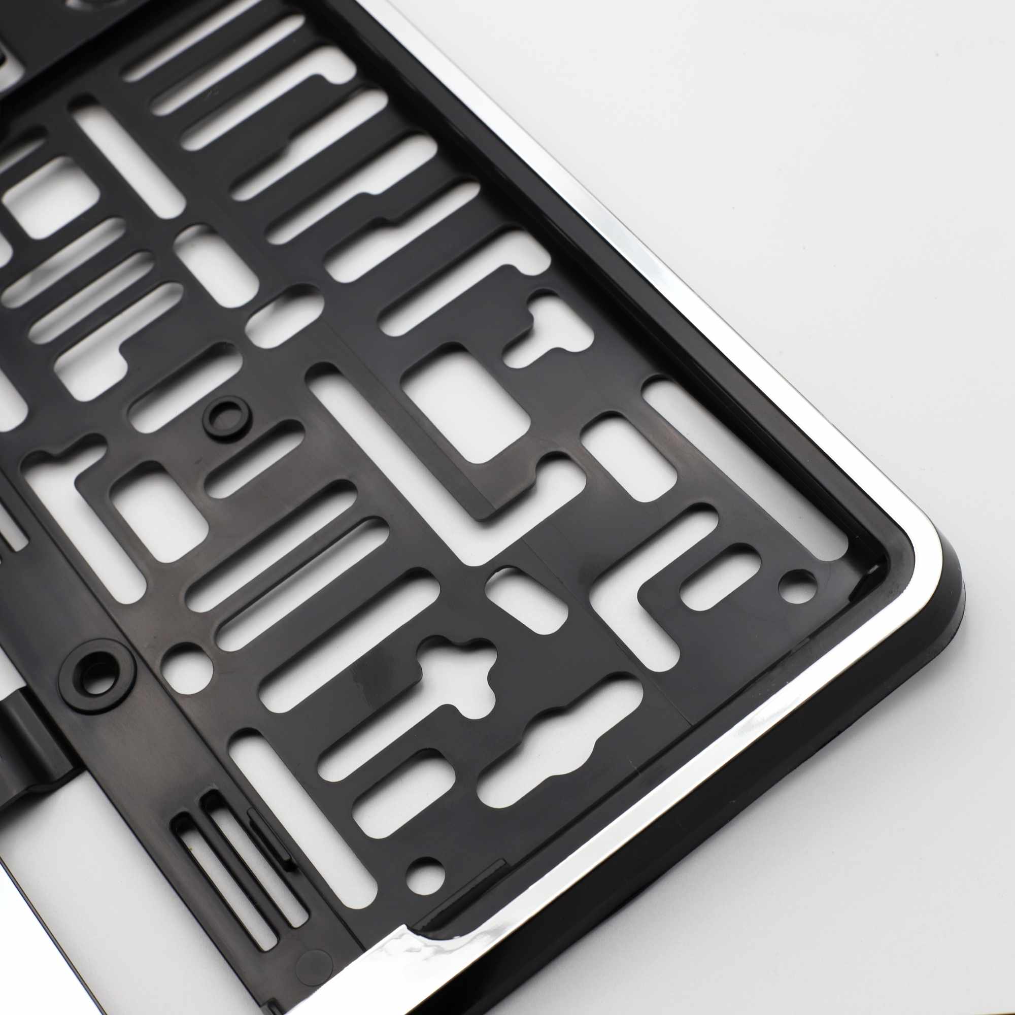 Soporte para matrícula cromado para Coche Universal - imagen 2