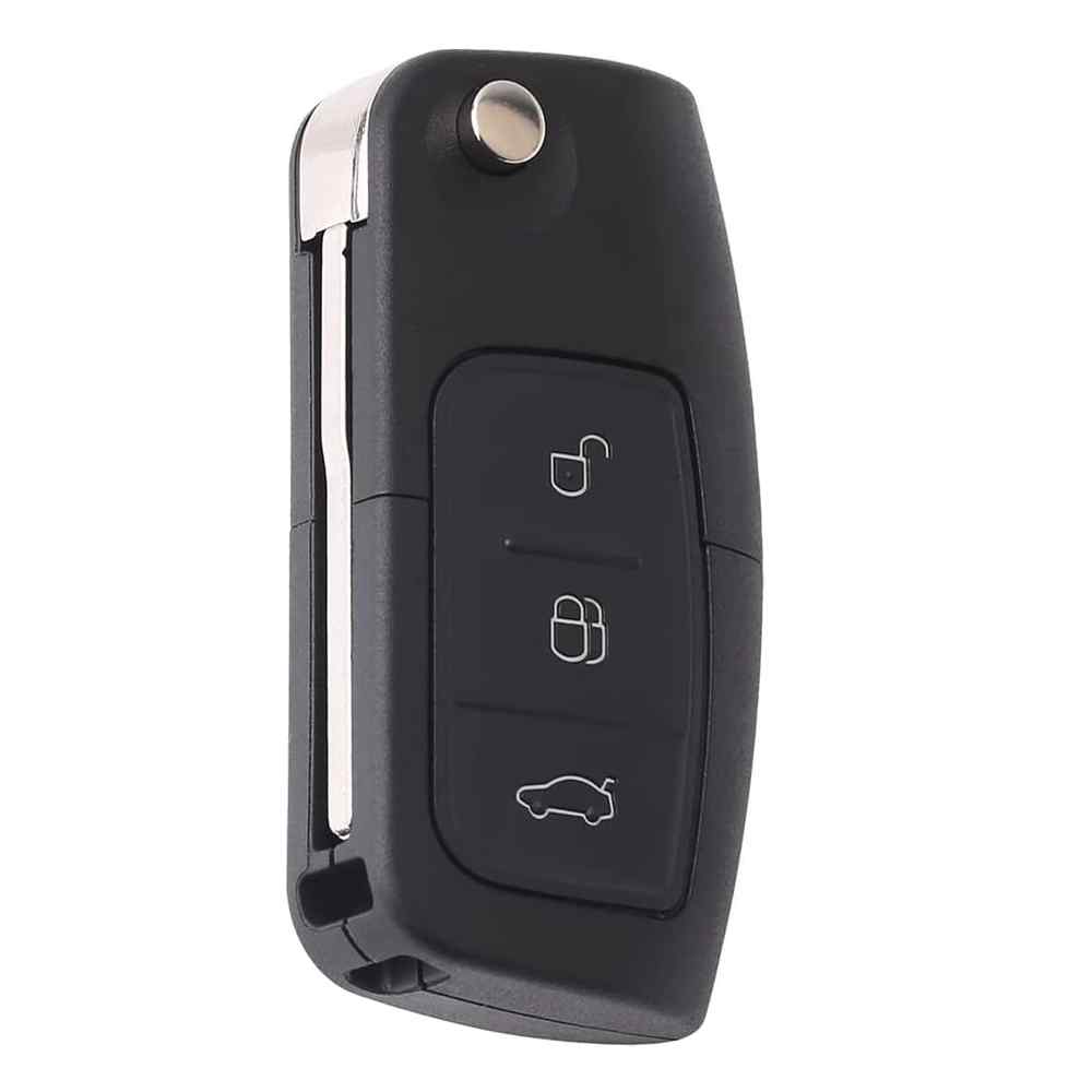 Carcasa mando llave de coche 3 botones compatible con Ford - imagen 1