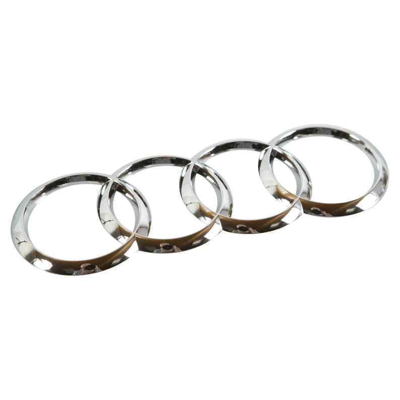 Emblema Adhesivo plastico para maletero compatible con Audi plateado 192 mm - imagen 1