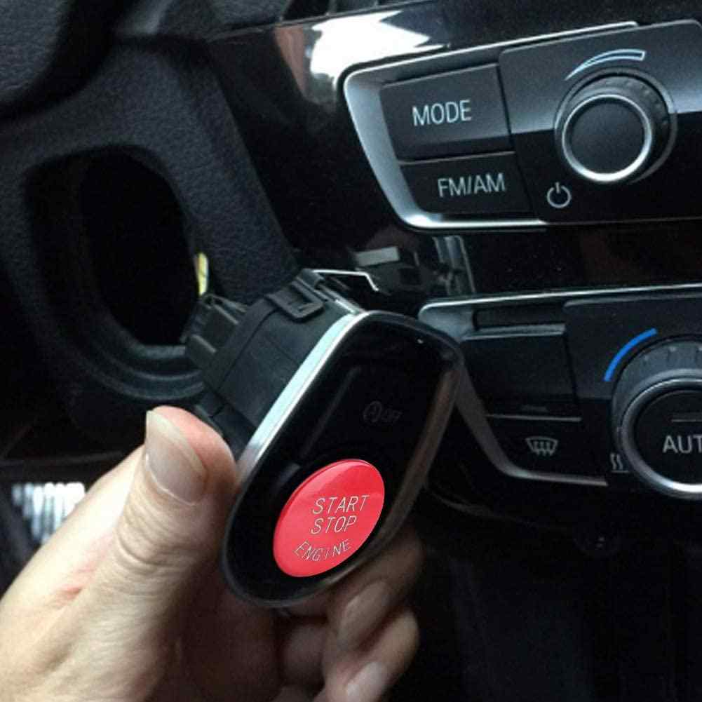 Boton start stop engine compatible con BMW F y X rojo - imagen 3