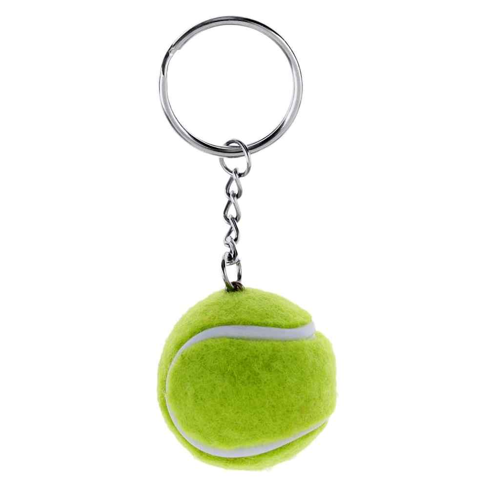 Llavero plastico en forma de pelota tenis - imagen 1