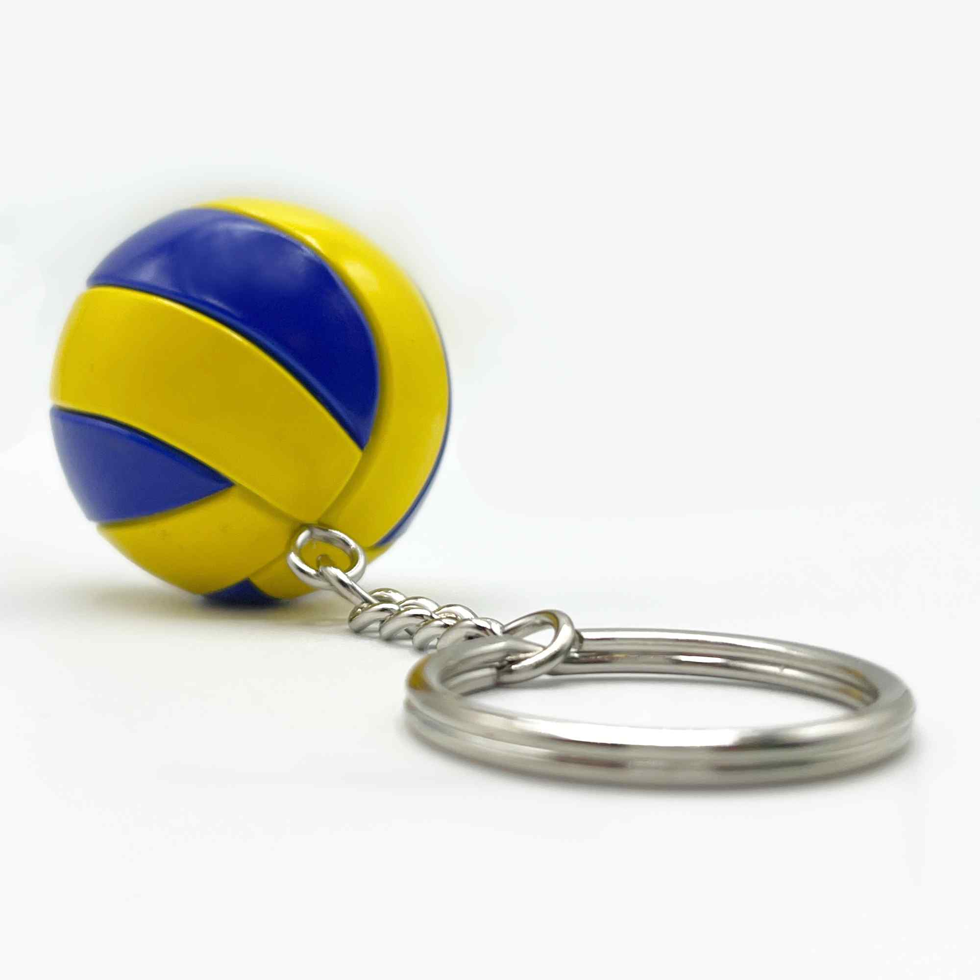 Llavero plastico en forma de pelota voleibol - imagen 6
