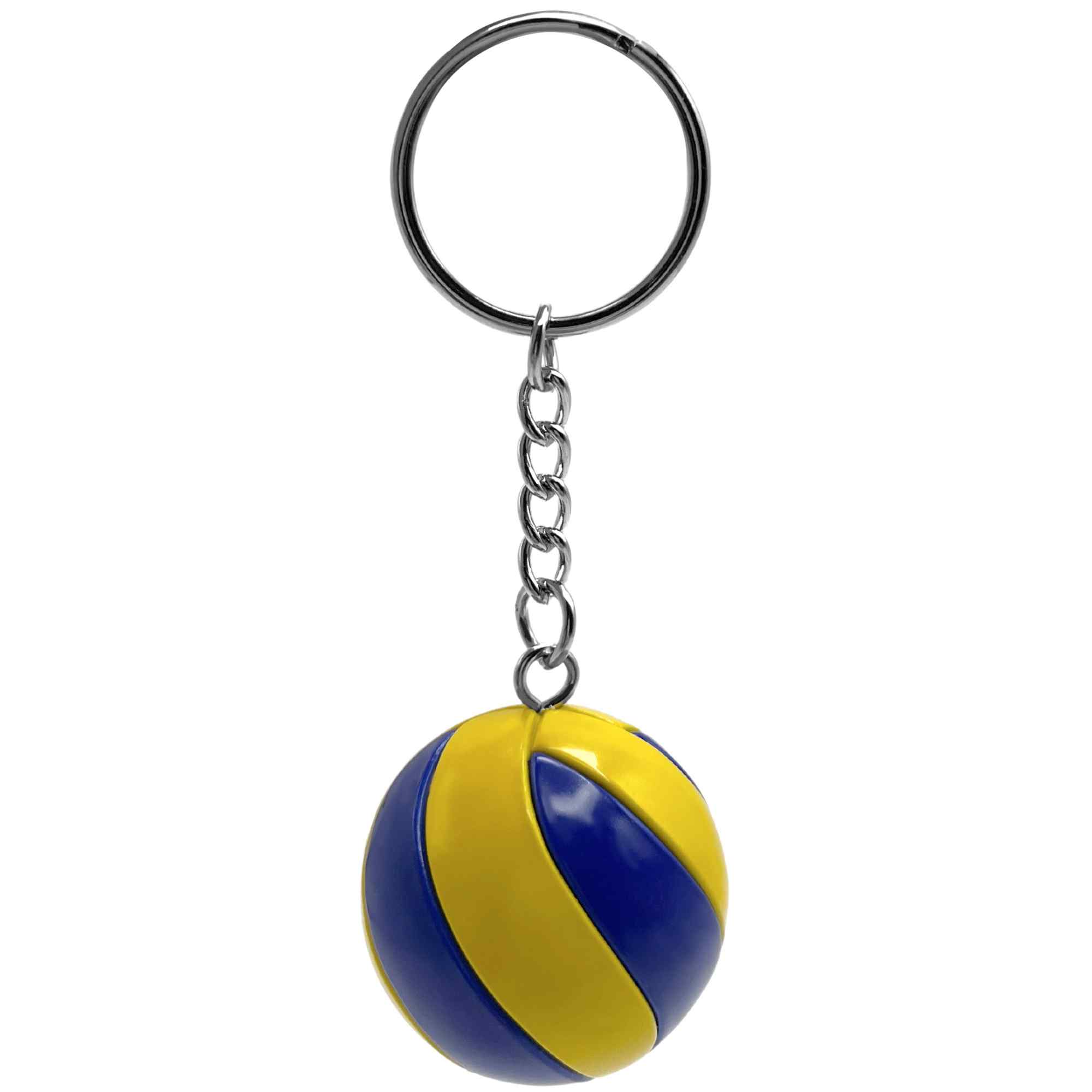 Llavero plastico en forma de pelota voleibol