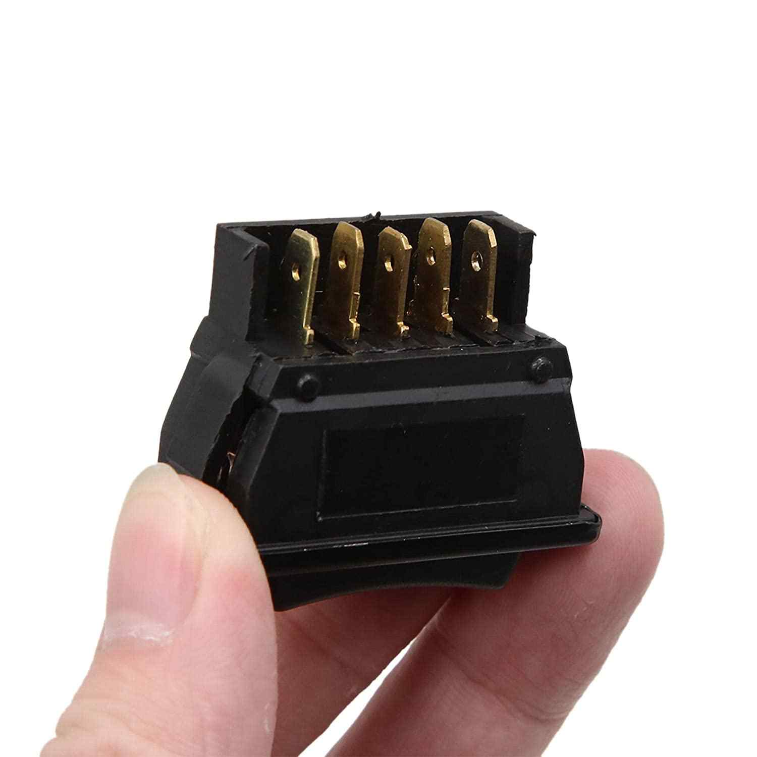 Interruptor universal Elevalunas Eléctrico 5pin DPDT DC12V 24V - imagen 3