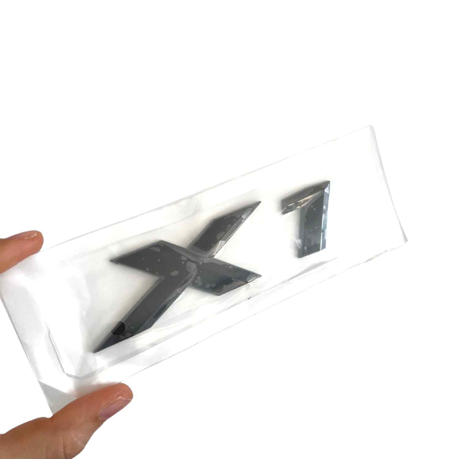 Emblema Adhesivo X1 para Maletero compatible con BMW negro - imagen 5