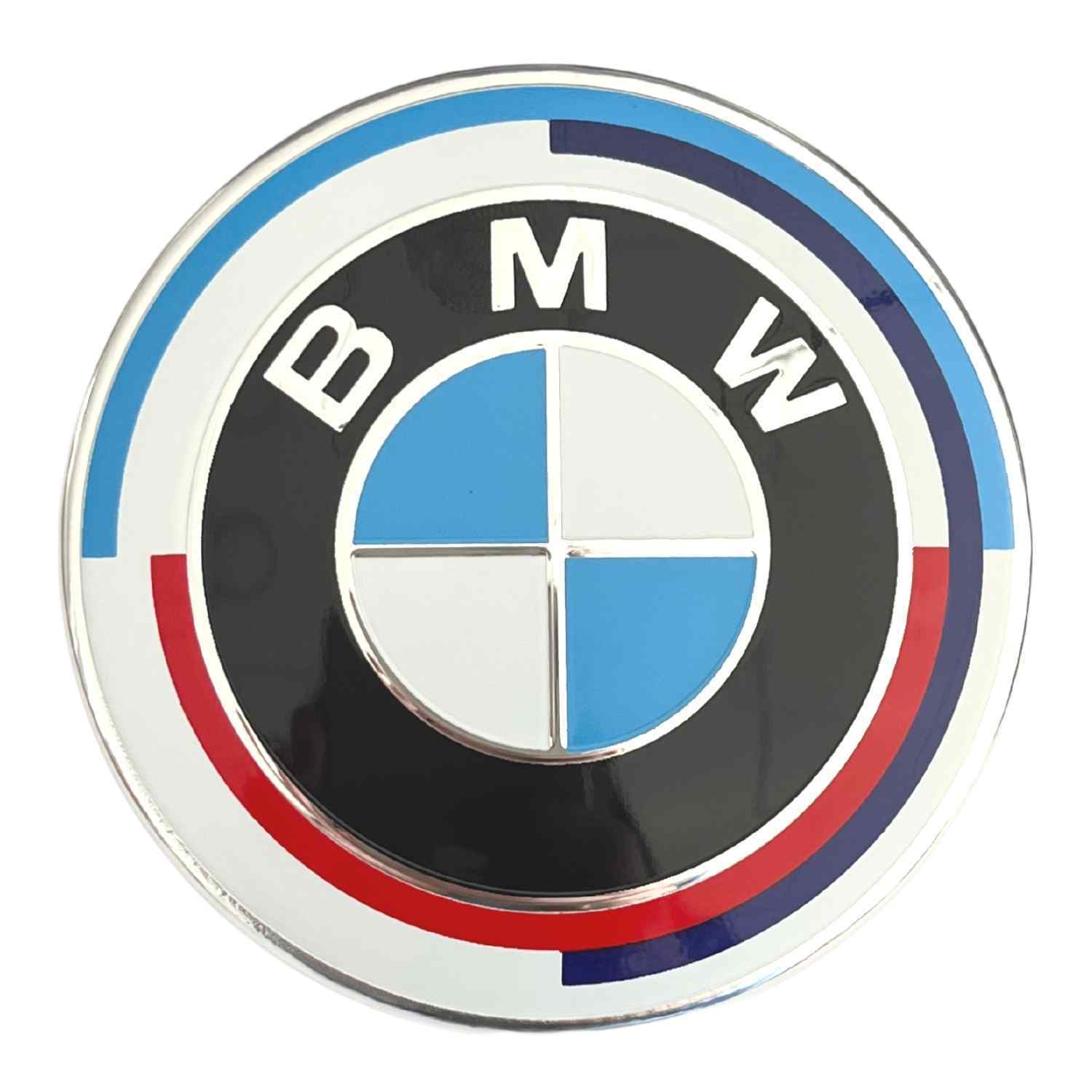 Emblema Adhesivo Para Volante Compatible Con BMW 45 Mm Aniversario