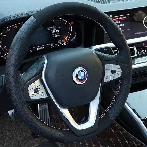 Emblema Adhesivo para volante compatible con BMW 45 mm aniversario - imagen 1