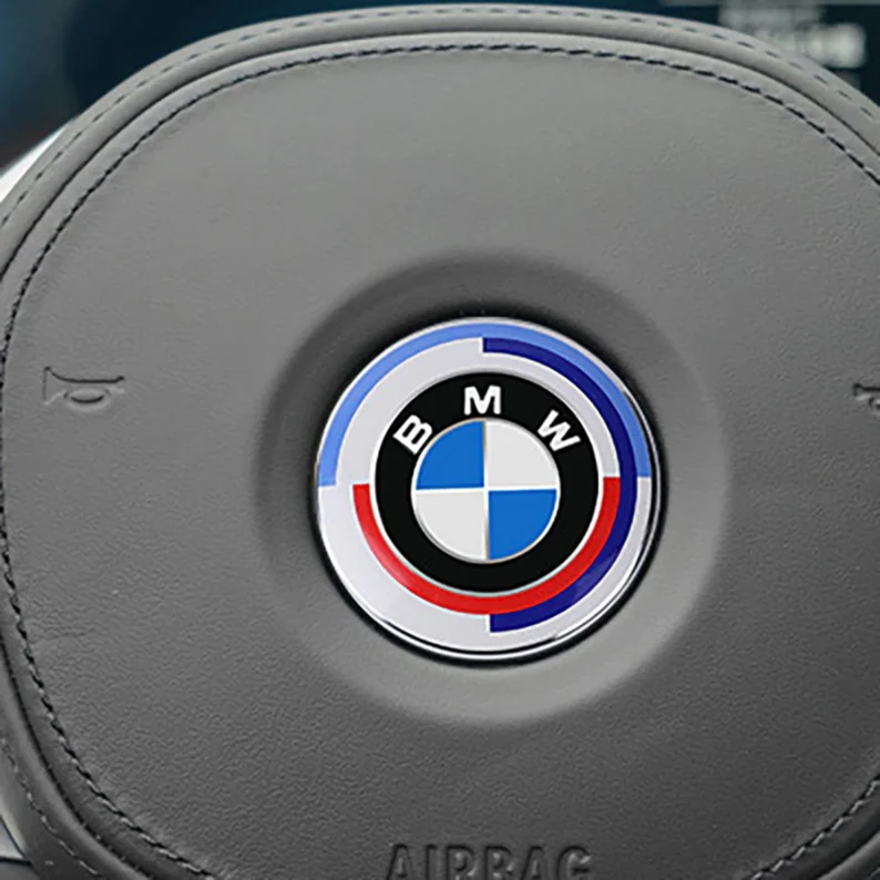 Emblema Adhesivo para volante compatible con BMW 45 mm aniversario - imagen 2