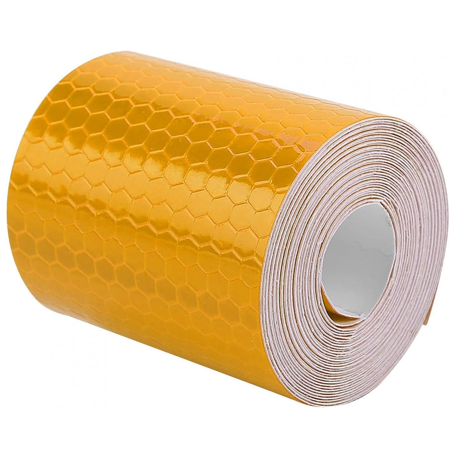 Cinta reflectante adhesiva de alta Intensidad PVC 3 metros x 5 cm naranja - imagen 1