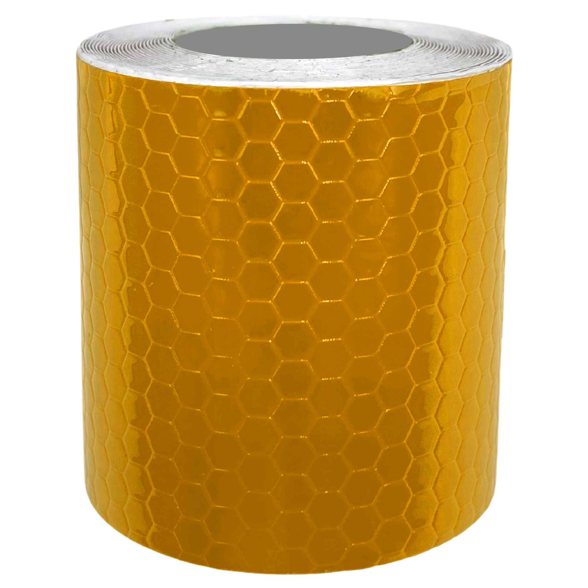 Cinta reflectante adhesiva de alta Intensidad PVC 3 metros x 5 cm naranja