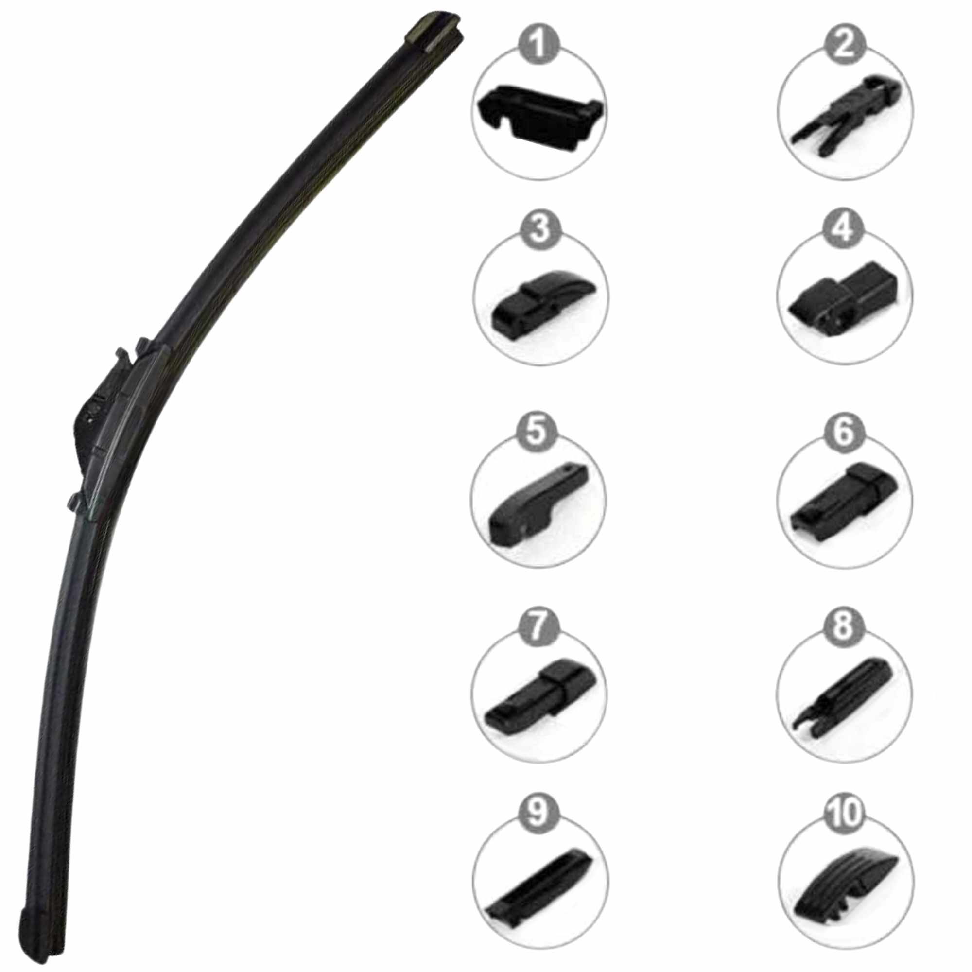 Escobilla limpiaparabrisas delantero multi conector 47.5 cm - imagen 1