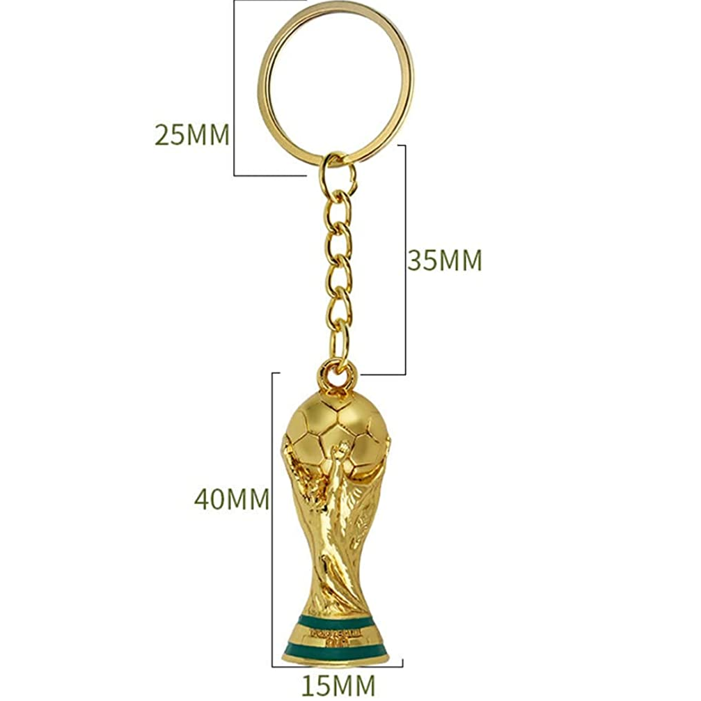 Llavero Trofeo Copa del Mundo metálico - imagen 3