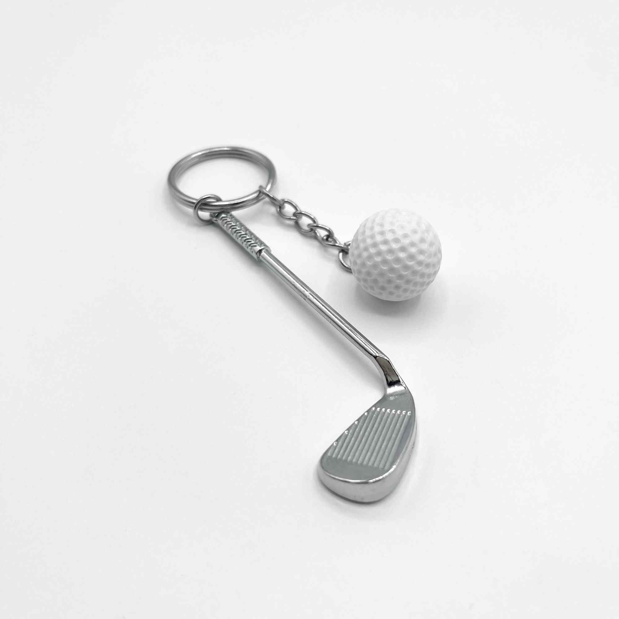 Llavero golf pelota y palo metálico - imagen 4