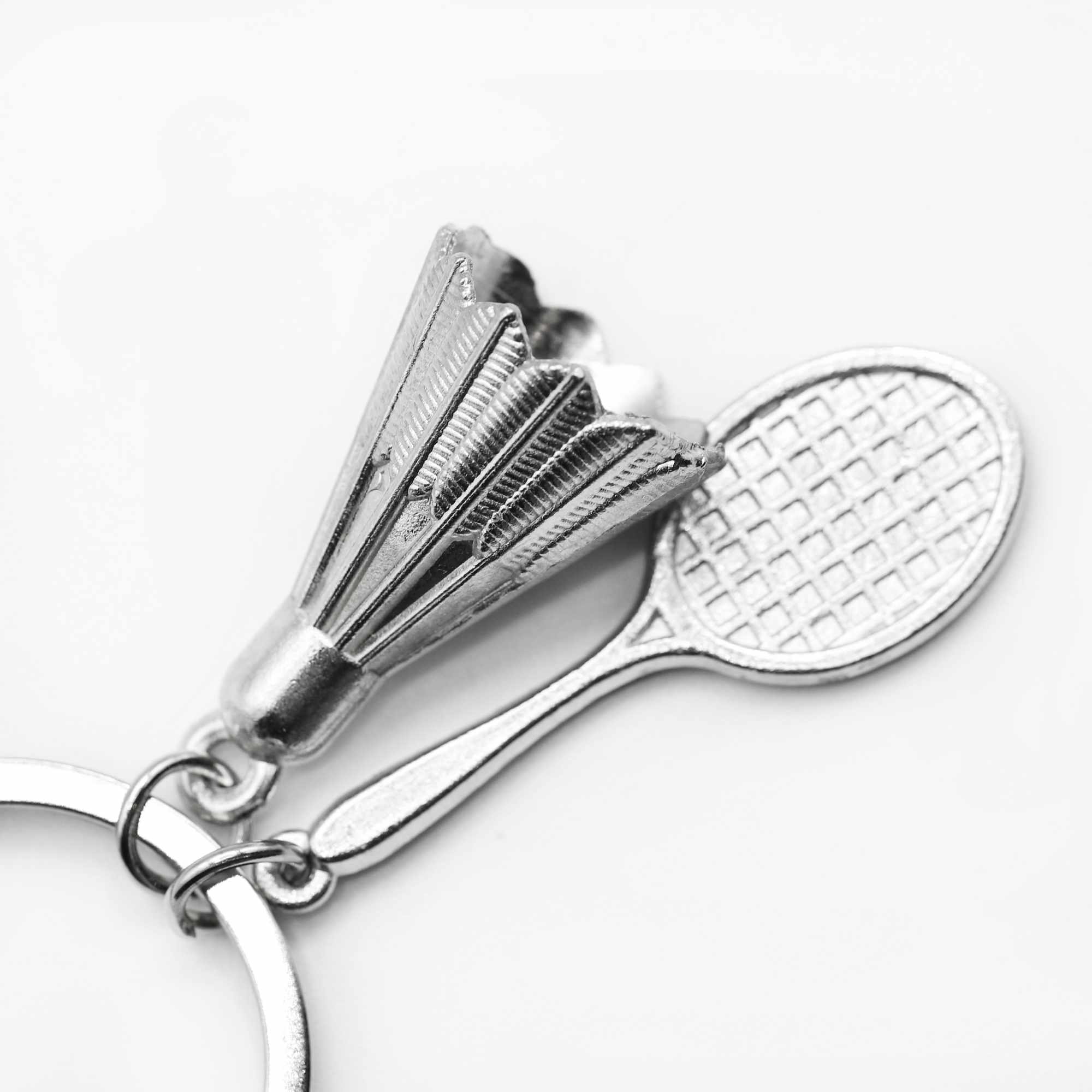 Llavero raqueta de Bádminton metálico - imagen 6