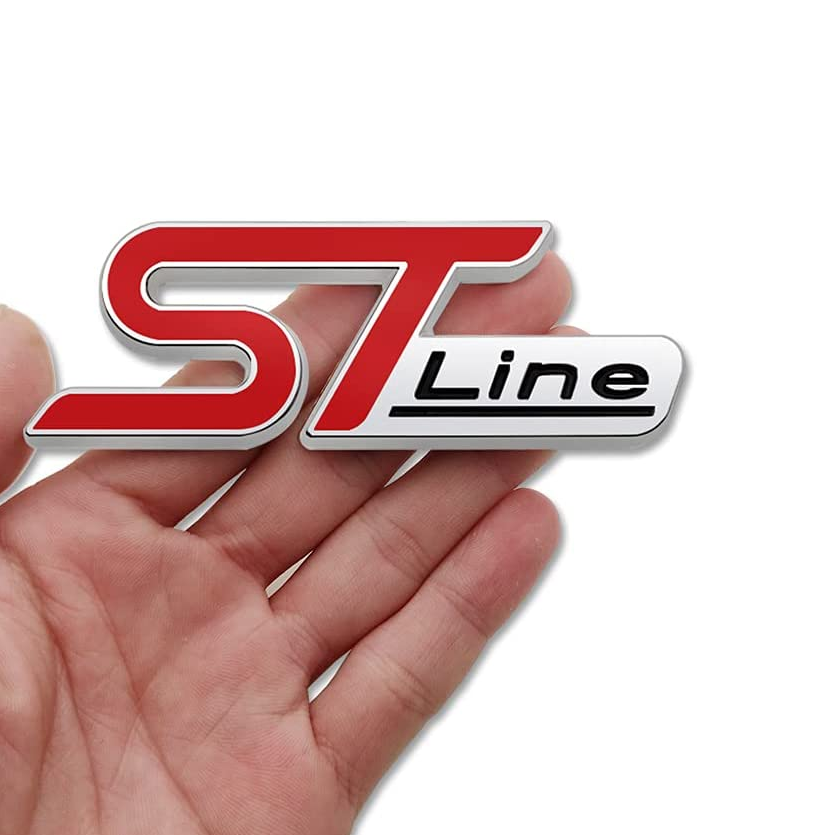 Emblema Adhesivo metálico ST Line compatible con Ford - imagen 2