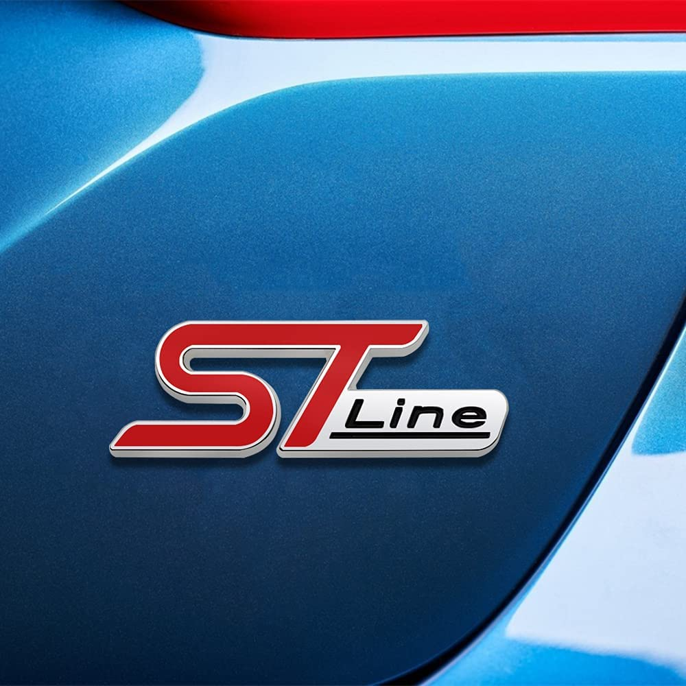 Emblema Adhesivo metálico ST Line compatible con Ford - imagen 5