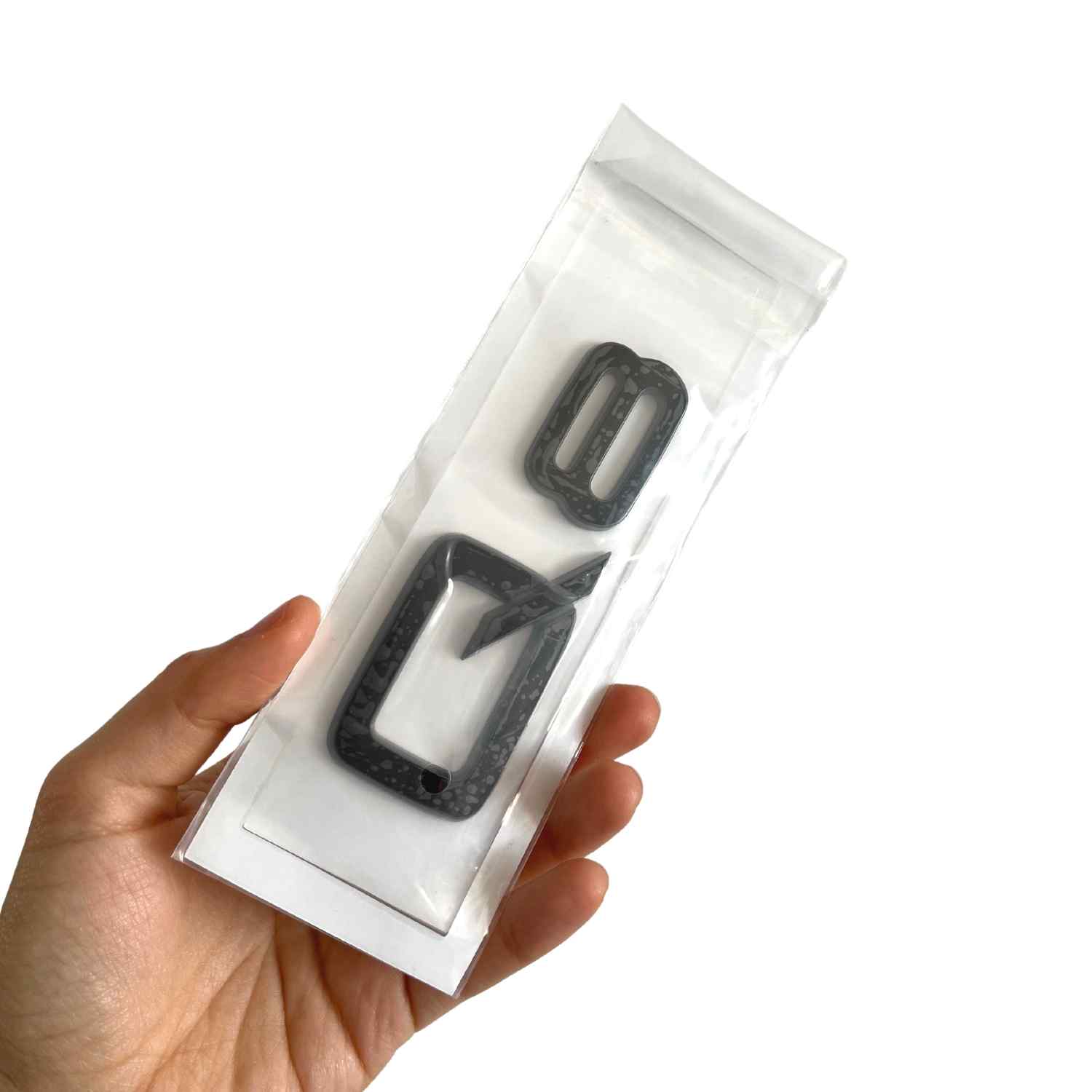 Emblema Adhesivo Q8 para Maletero compatible con audi negro - imagen 4