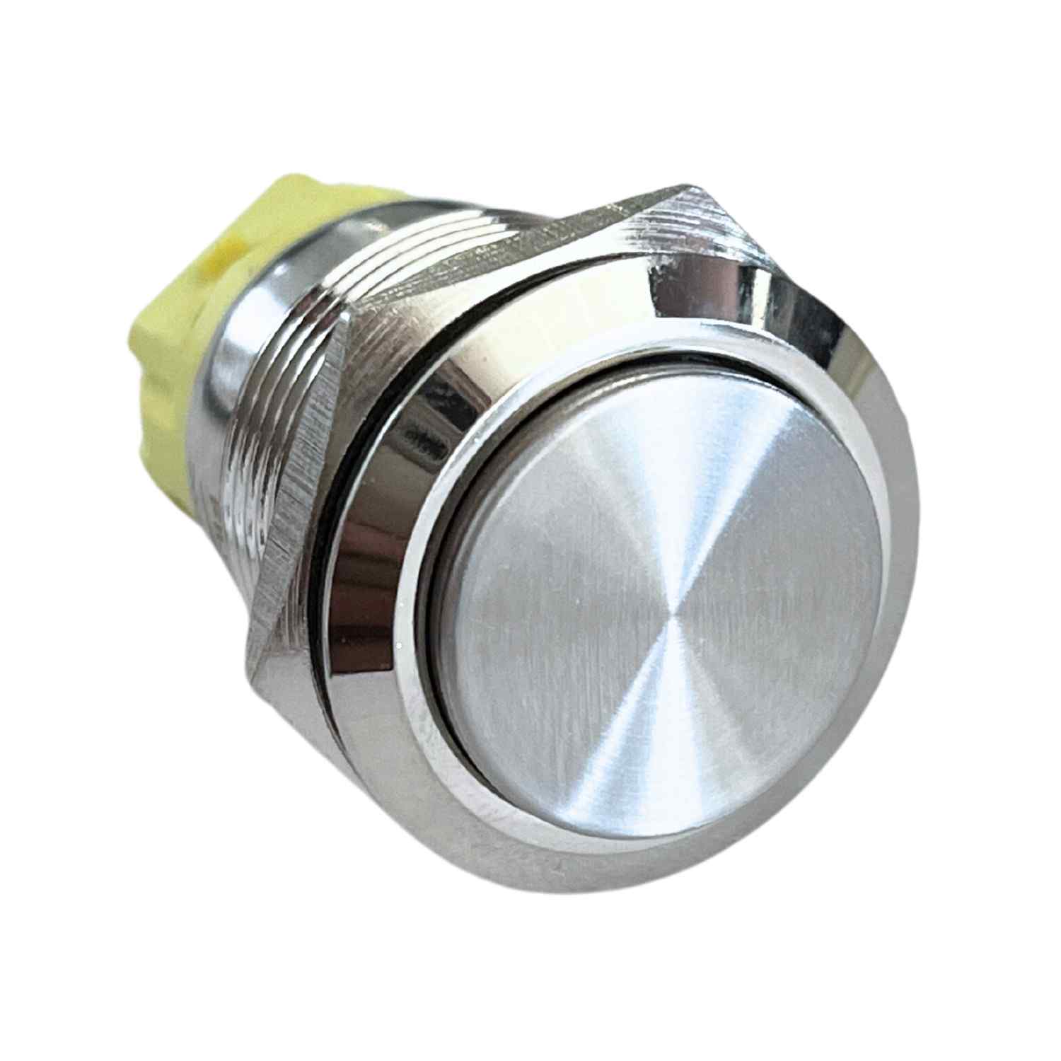 Interruptor de Botón Pulsador Momentáneo Impermeable SPST NO 5A 19 mm - imagen 1