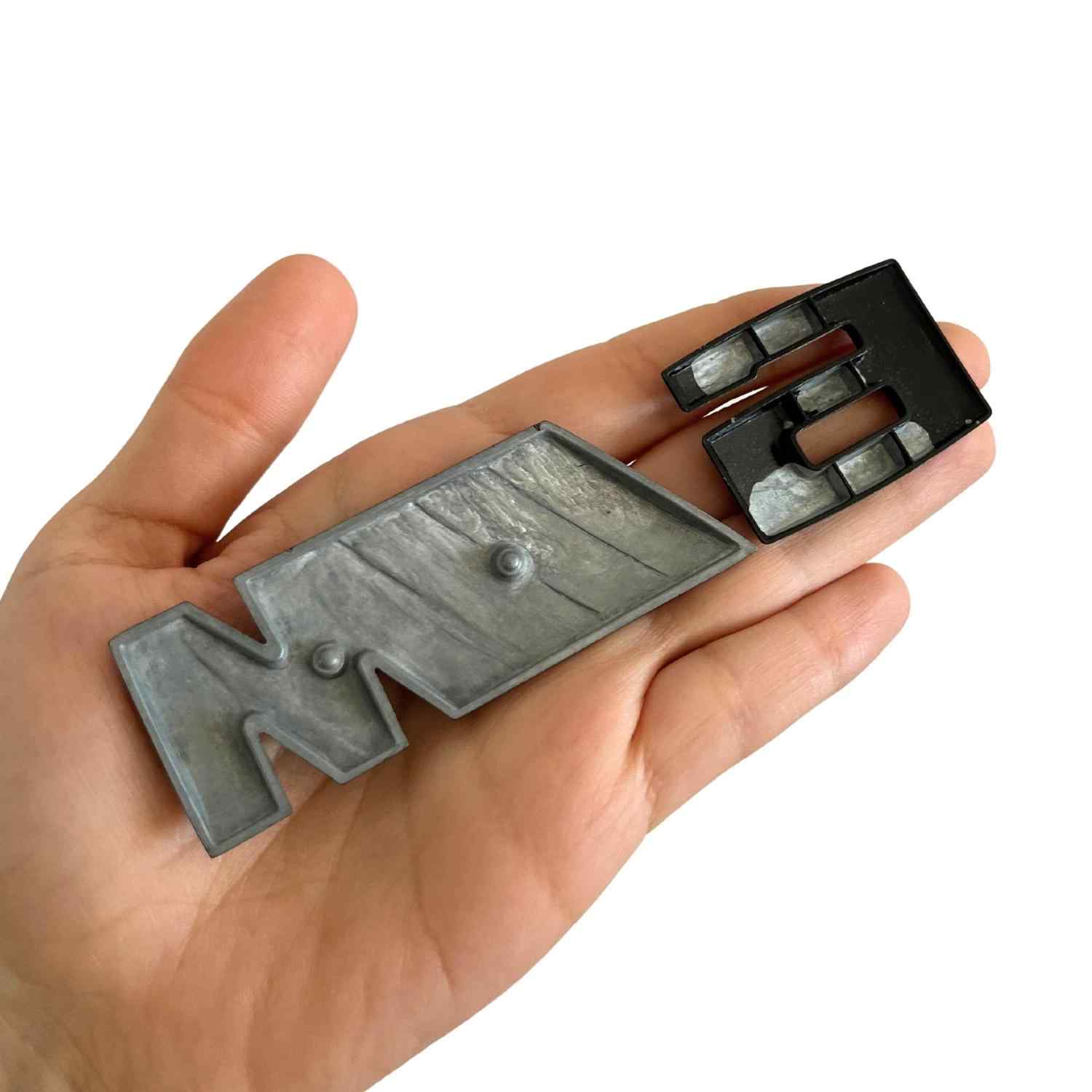 Emblema M6 adhesivo para trasero compatible con BMW negro - imagen 5