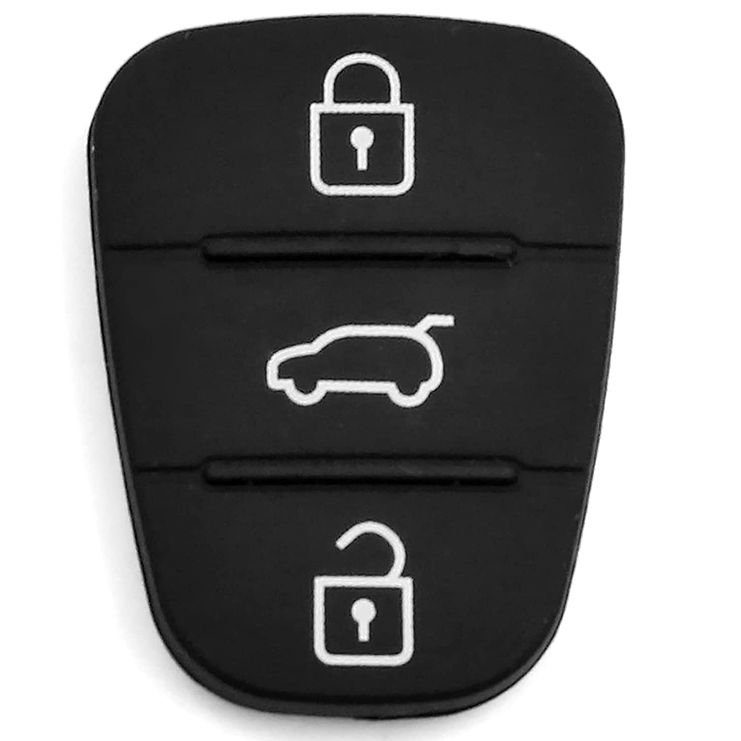 Botones de mando llave del coche 3 botones compatible con Hyundai y Kia - imagen 1