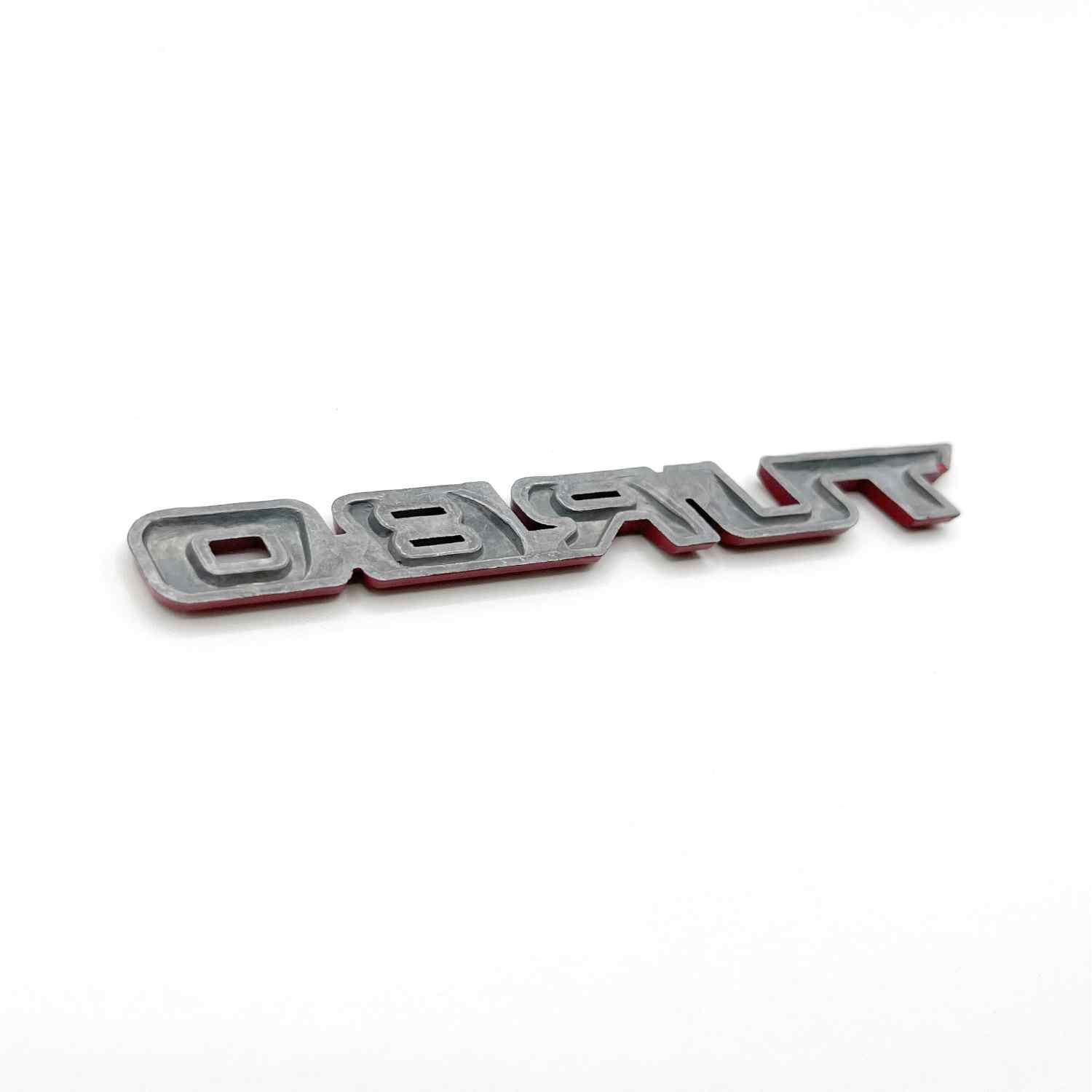 Emblema turbo adhesivo Rojo - imagen 2