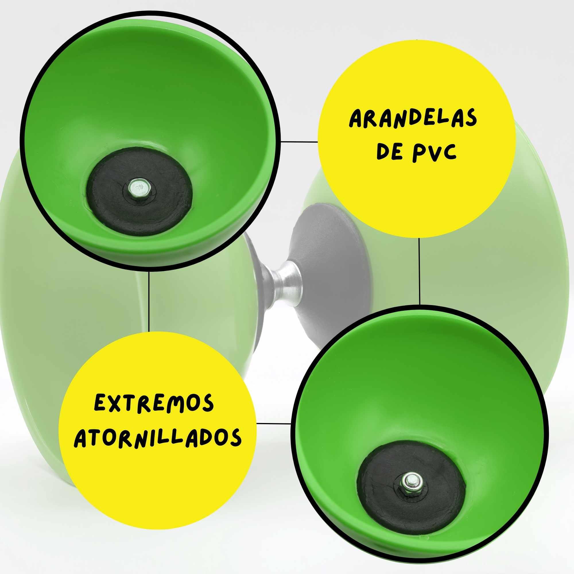 Diábolo para Malabares Verde - imagen 4