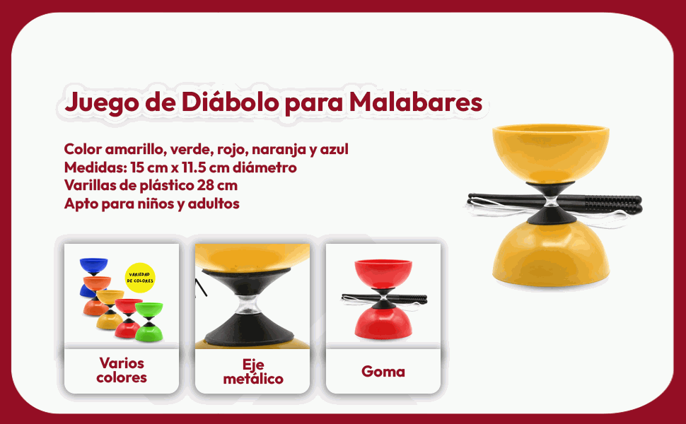 Banner - Diábolo para Malabares Verde