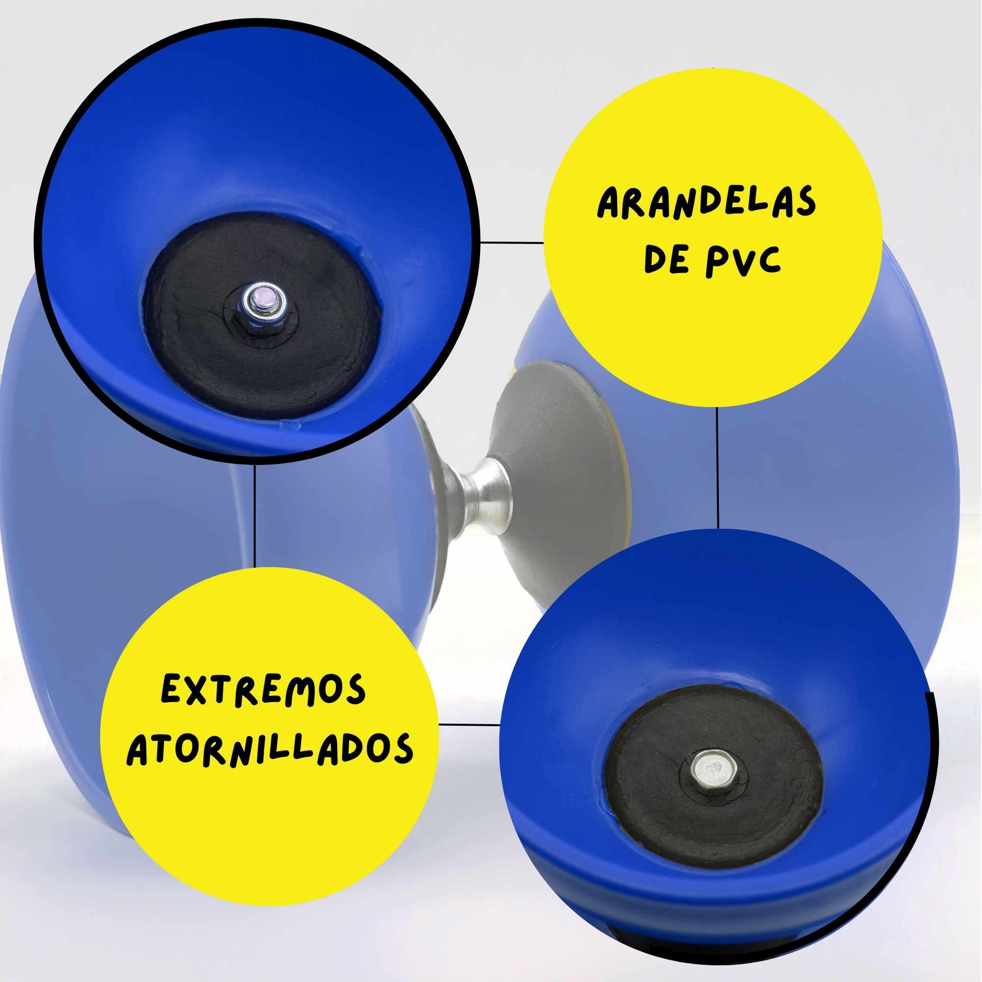 Diábolo para Malabares Azul - imagen 4