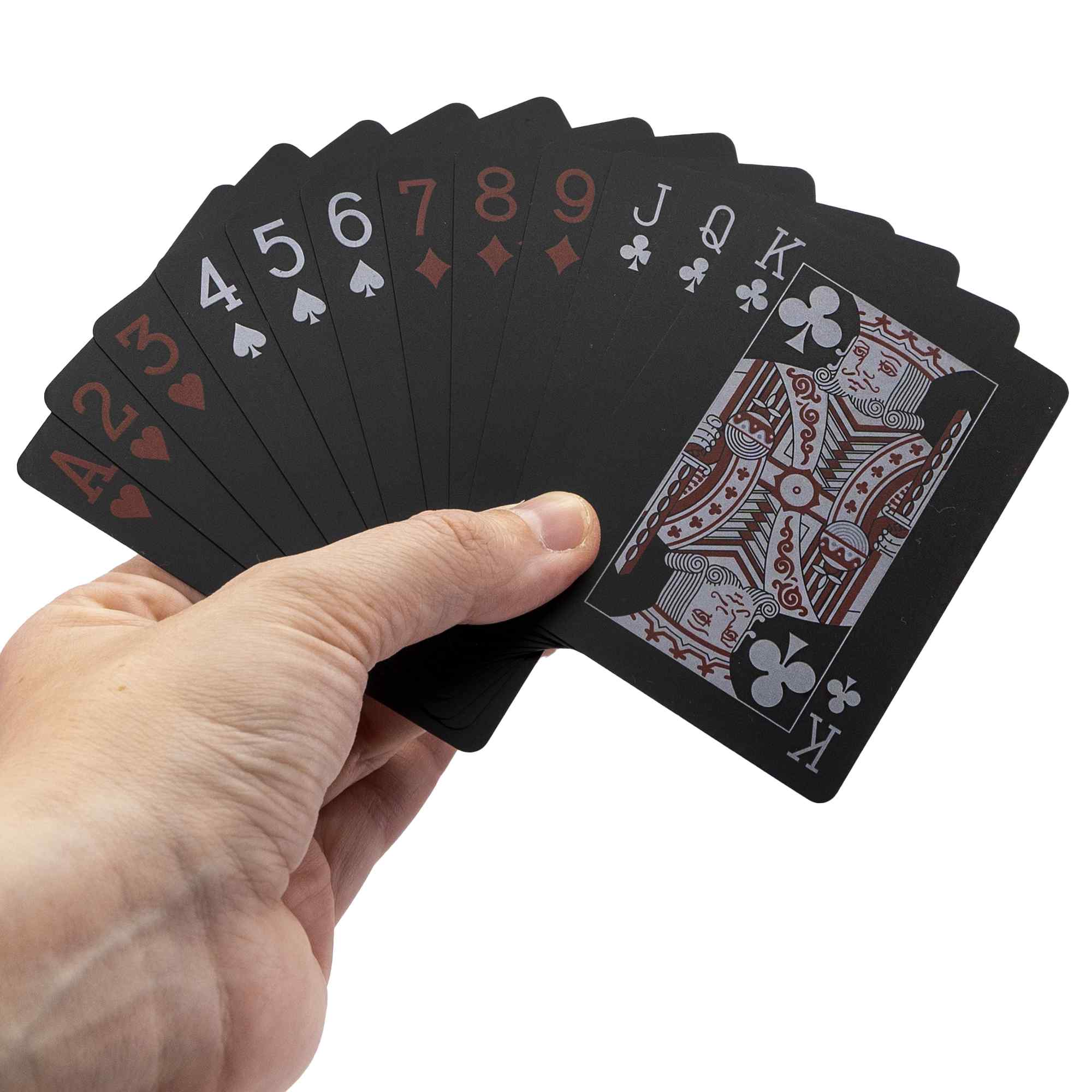 Baraja Poker Plastico Resistente al Agua poker profesional Rojo - imagen 1