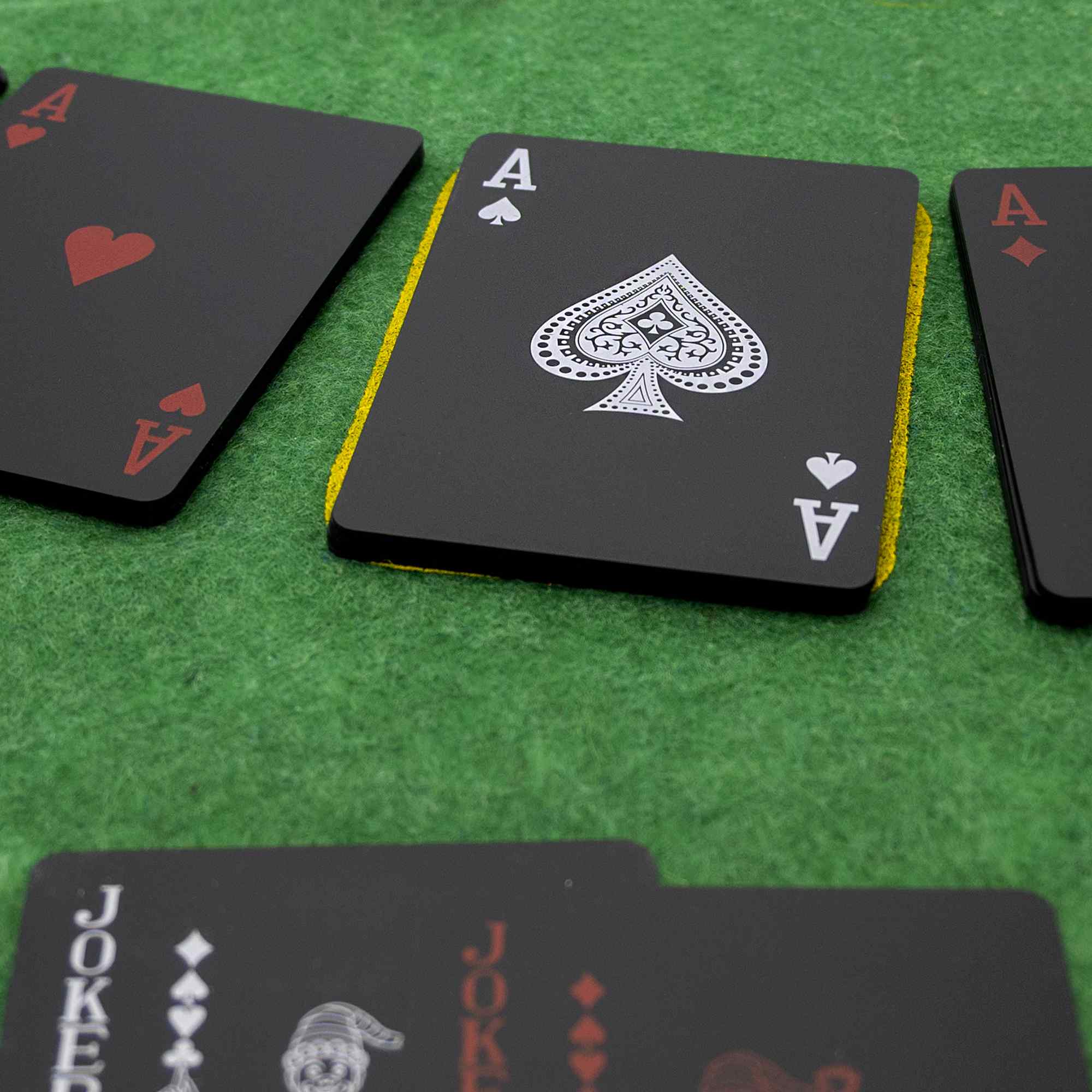 Baraja Poker Plastico Resistente al Agua poker profesional Rojo - imagen 4