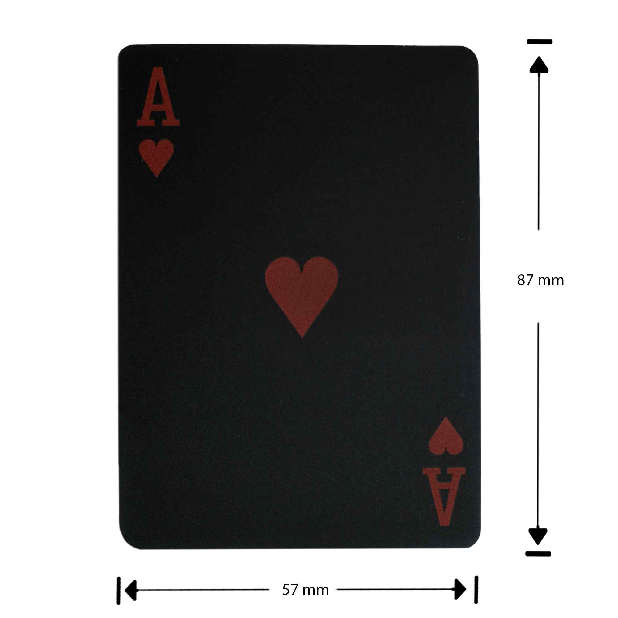 Baraja Poker Plastico Resistente al Agua poker profesional Rojo - imagen 7