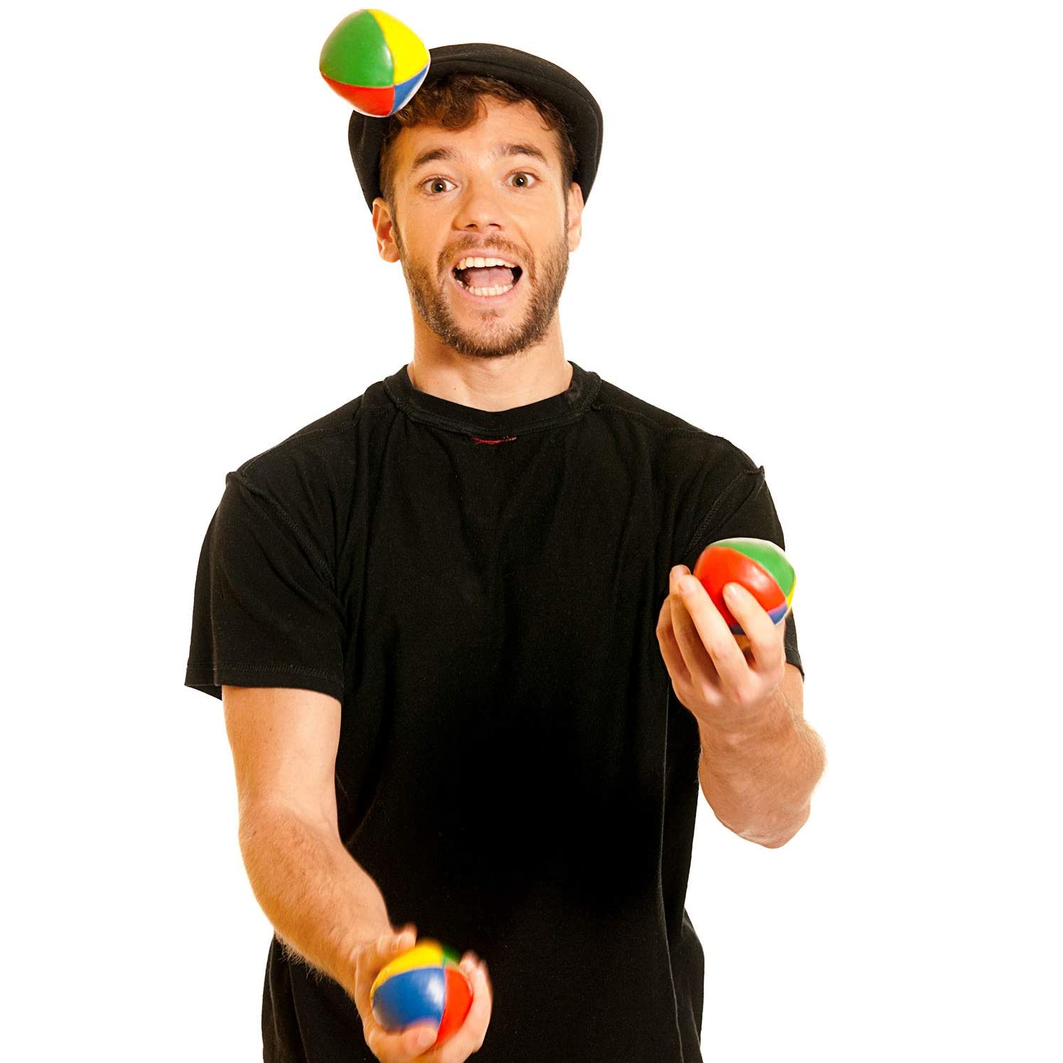Pelotas de malabares 63 mm 3 unidades - imagen 3