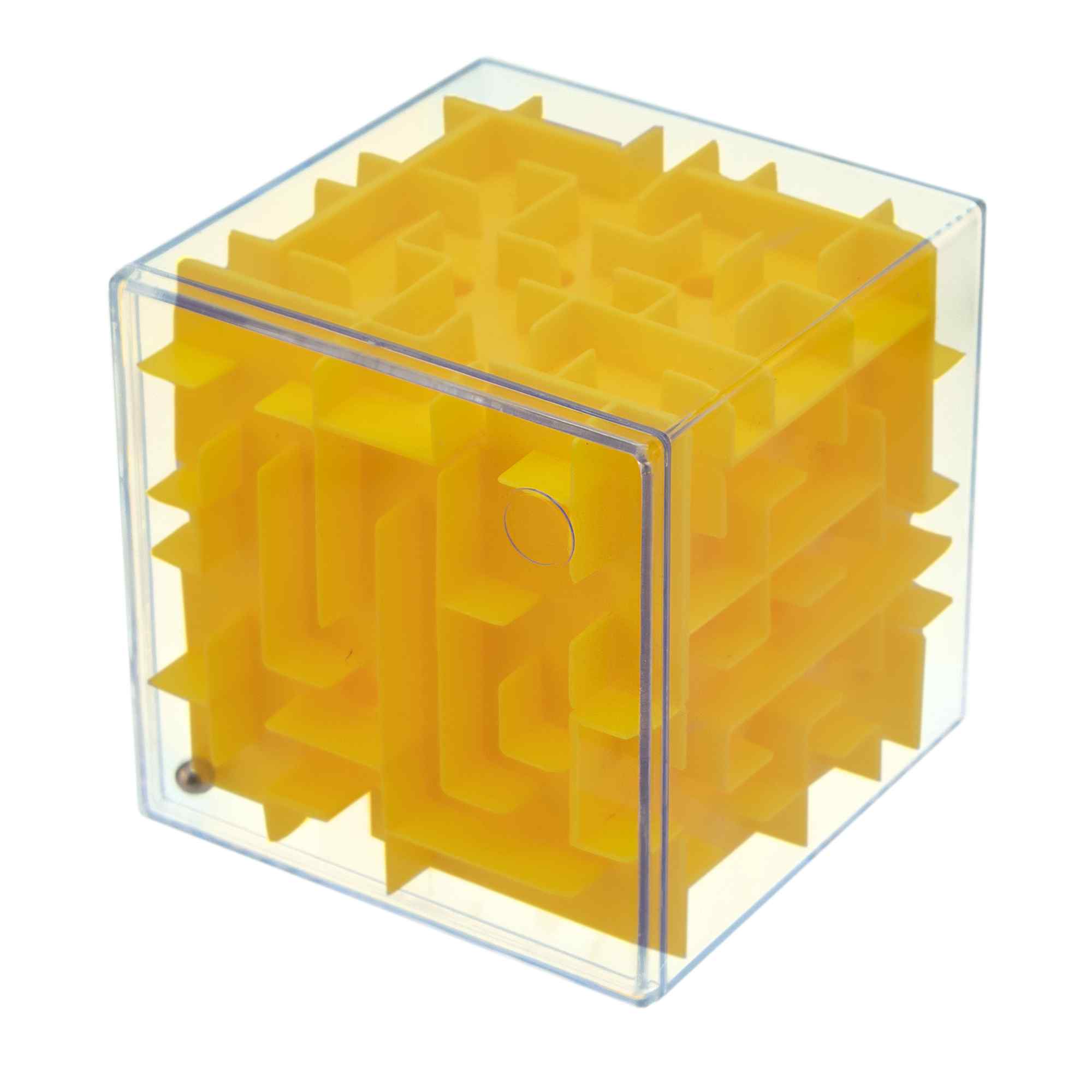 Laberinto cúbico, Juego de Rompecabezas amarillo