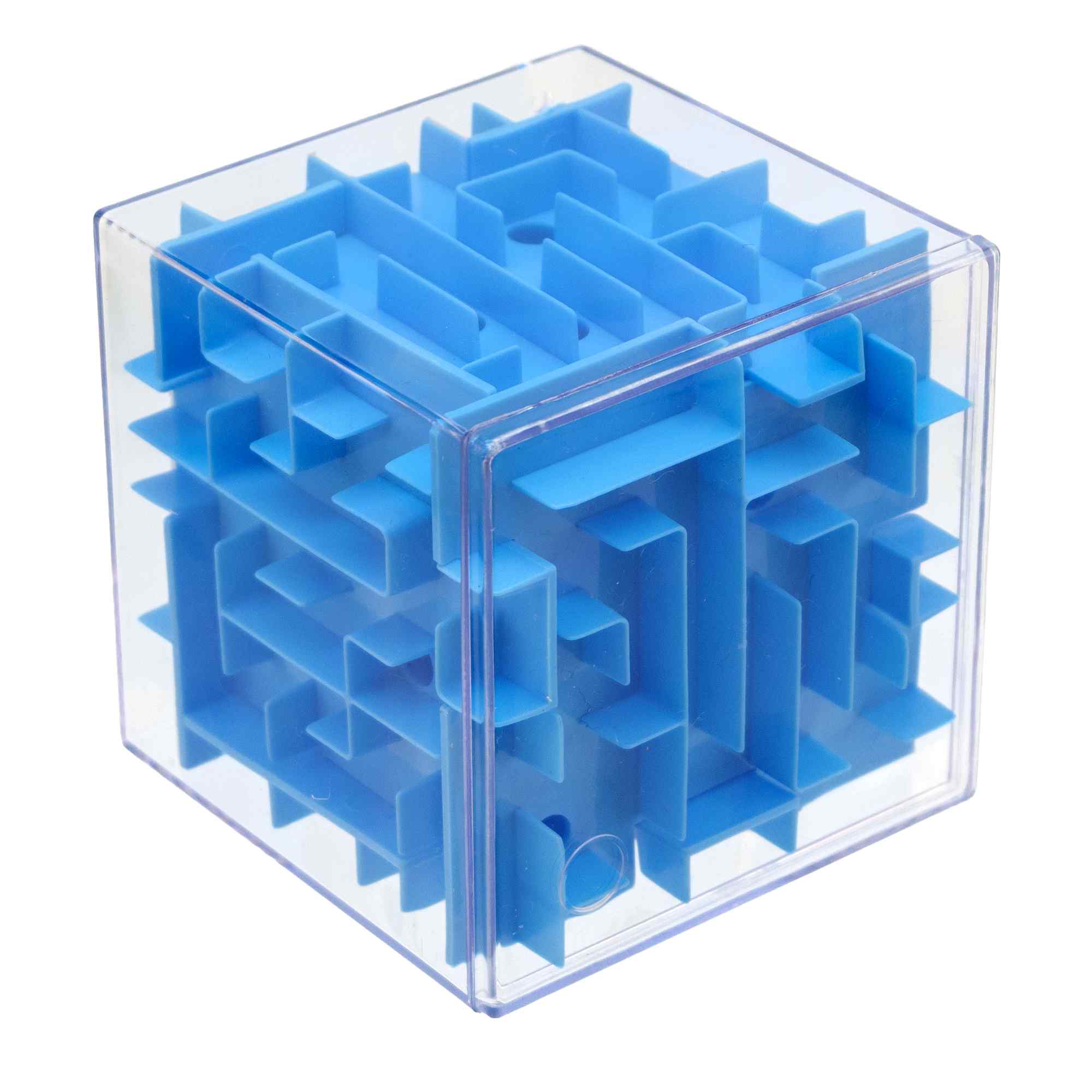 Laberinto cúbico, Juego de Rompecabezas azul - imagen 1
