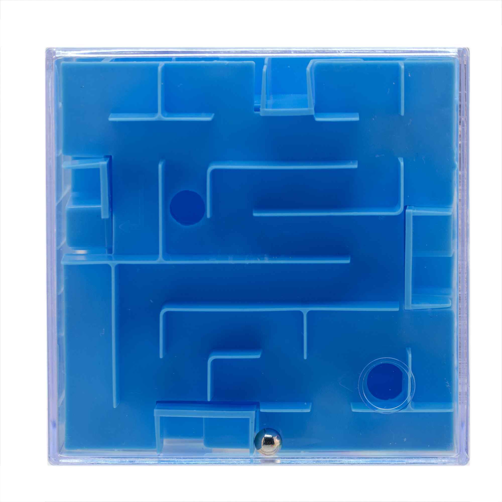 Laberinto cúbico, Juego de Rompecabezas azul - imagen 2