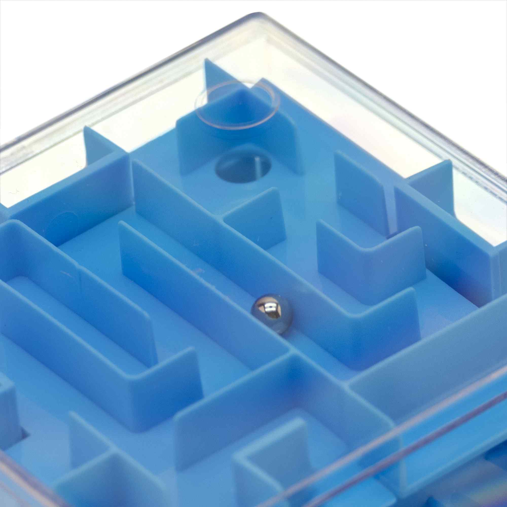 Laberinto cúbico, Juego de Rompecabezas azul - imagen 3