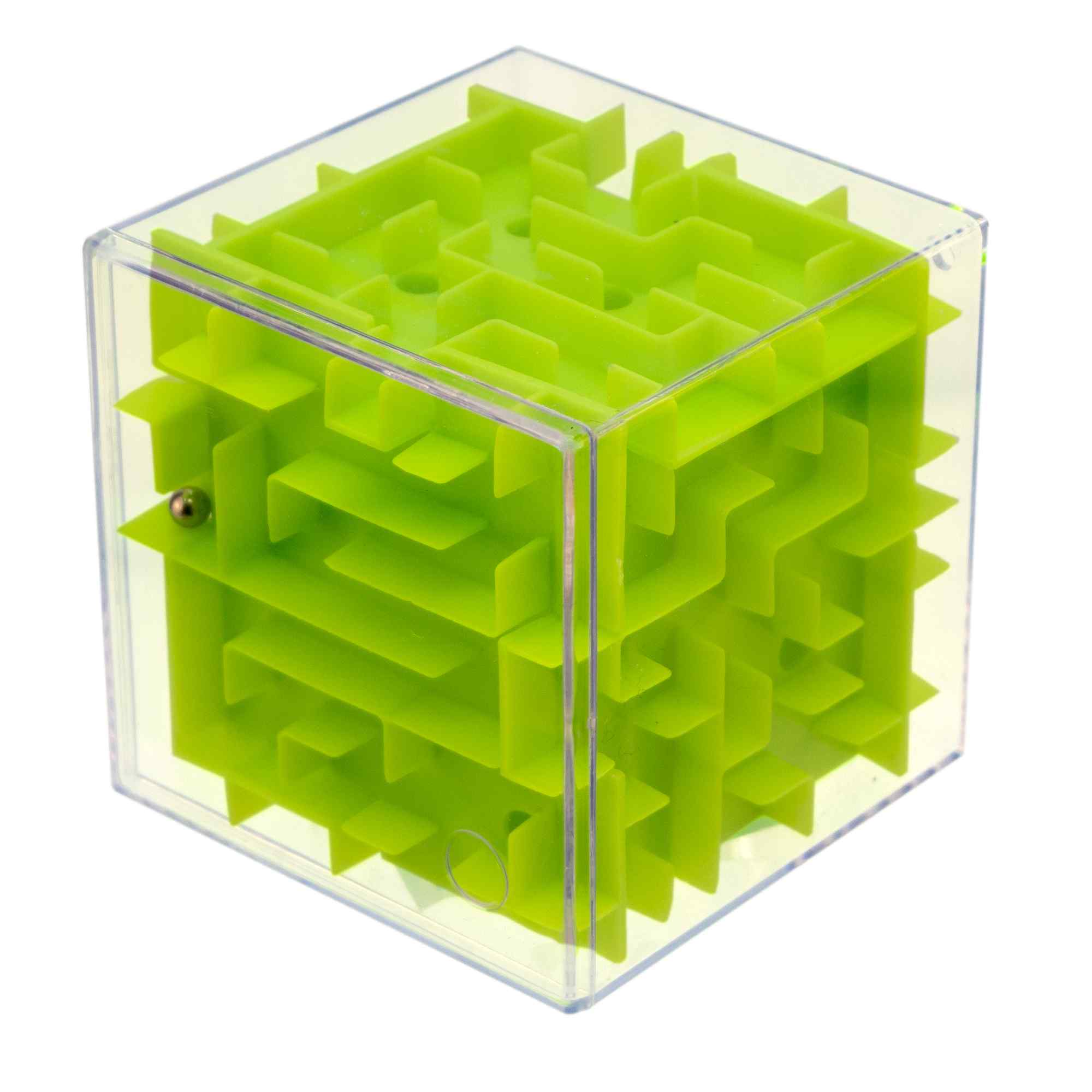 Laberinto cúbico, Juego de Rompecabezas verde - imagen 1