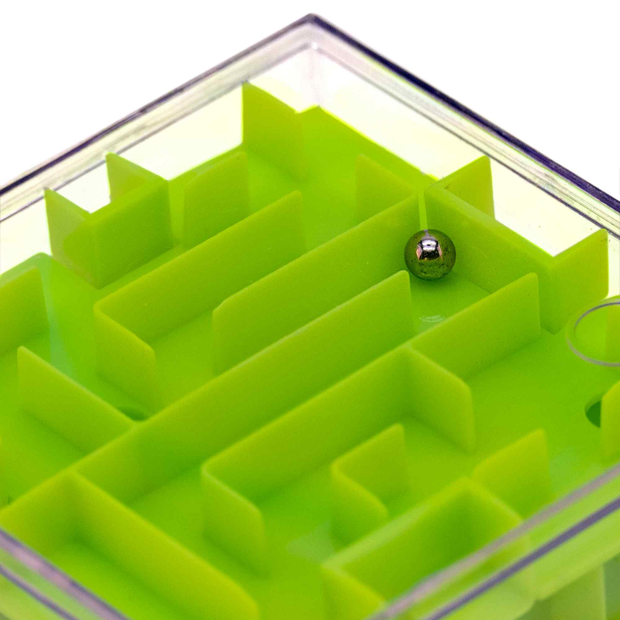 Laberinto cúbico, Juego de Rompecabezas verde - imagen 3