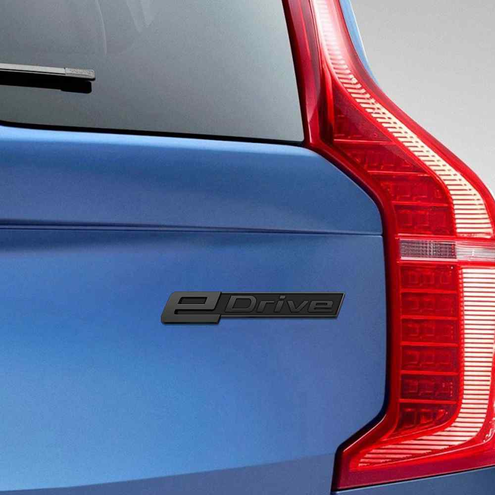 Emblema Adhesivo E-Drive para Maletero compatible con BMW negro brillo - imagen 1