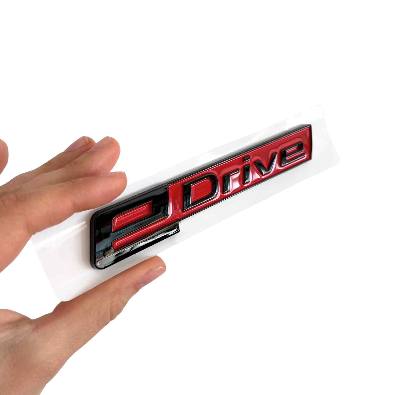 Emblema Adhesivo E-Drive para Maletero compatible con BMW rojo - imagen 4