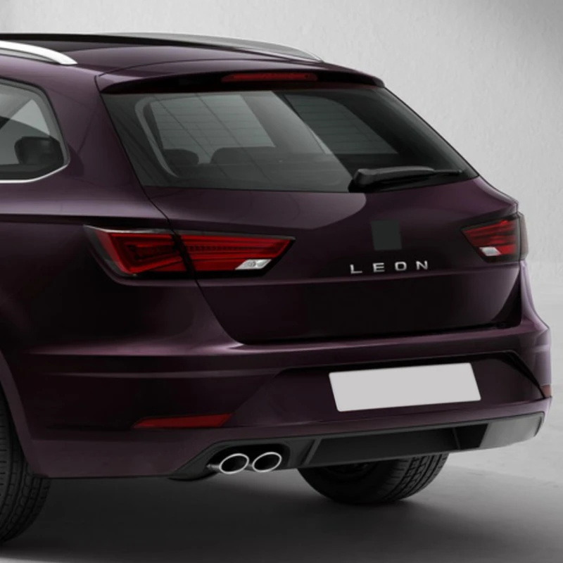Emblema LEON adhesivo de letras compatible con Seat plateado brillo - imagen 6