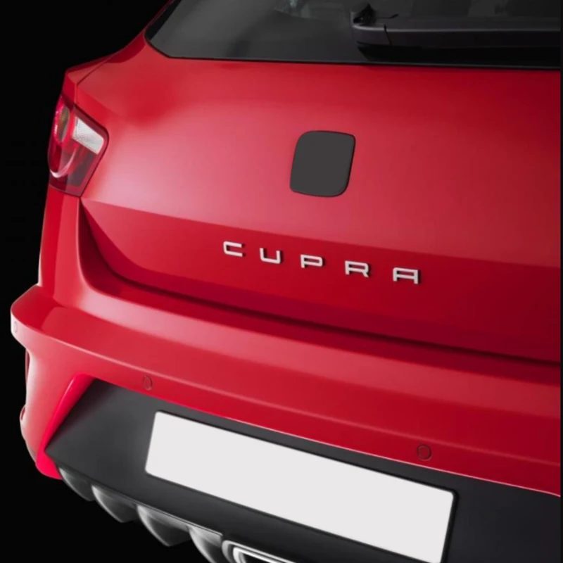 Emblema CUPRA adhesivo de letras compatible con Seat plateado - imagen 4