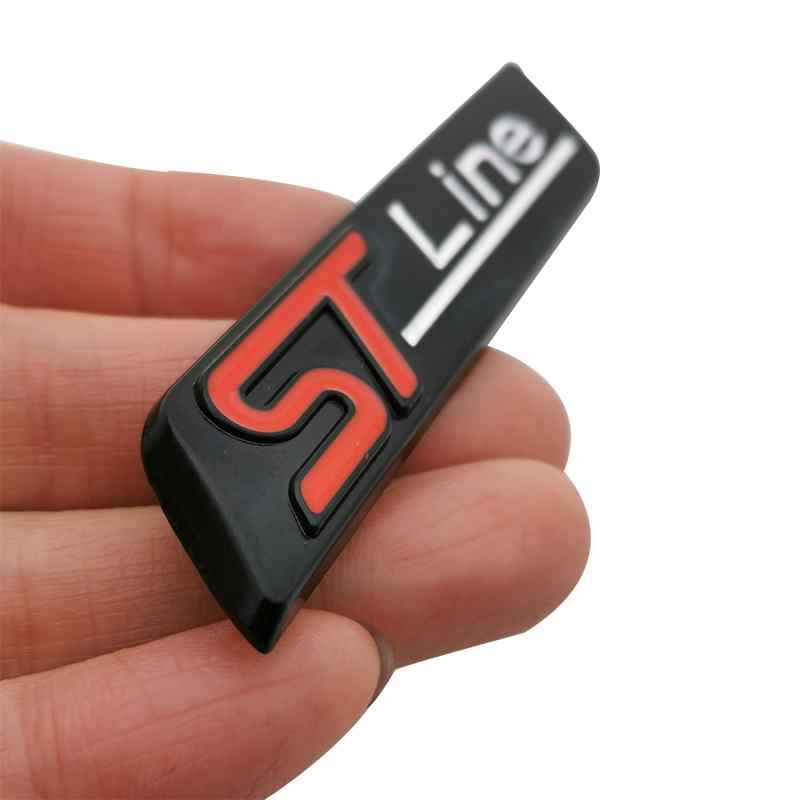 Emblema Adhesivo metálico ST Line negro compatible con Ford - imagen 4