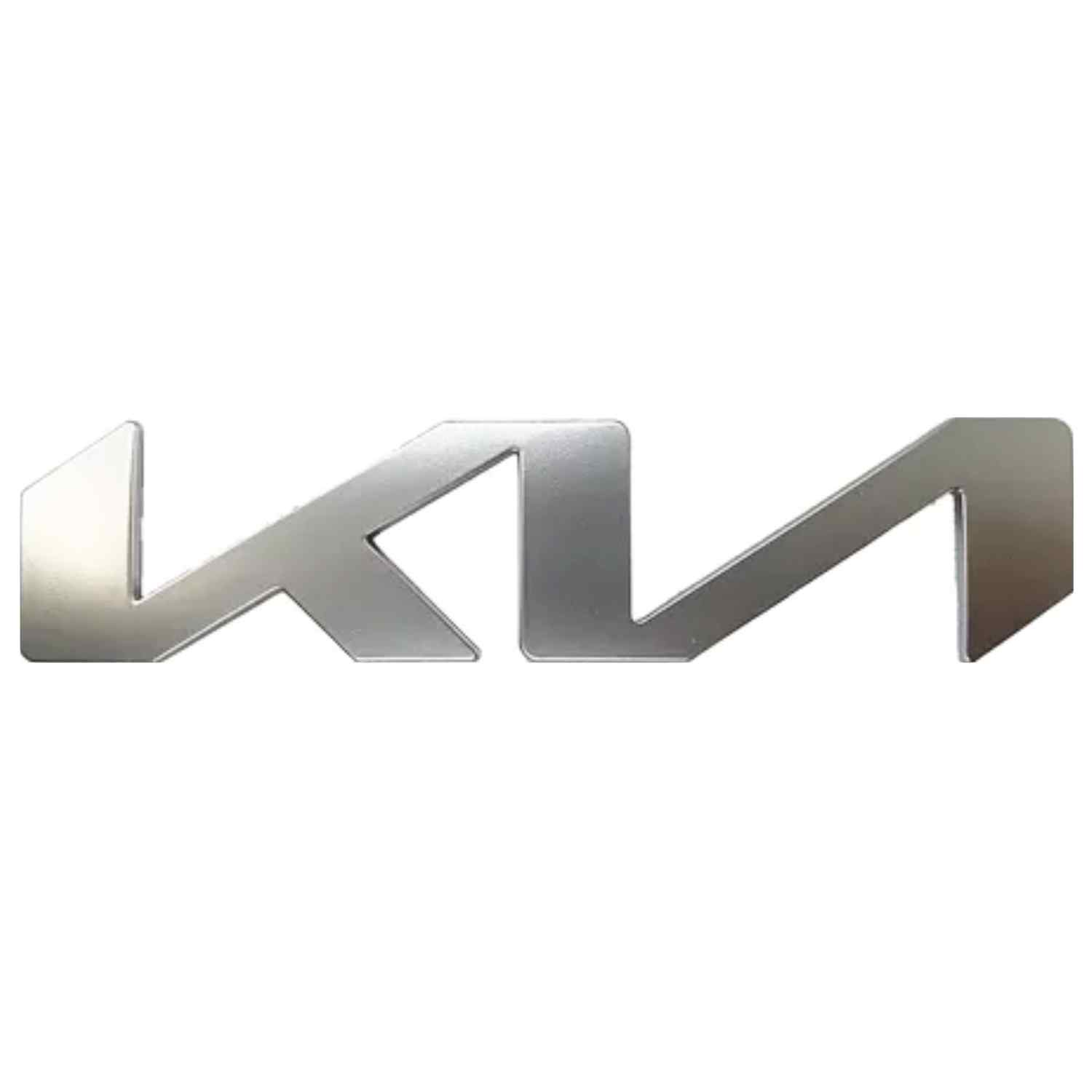Emblema adhesivo capo delantero compatible con Kia plateado 21 x 4.9 cm - imagen 2