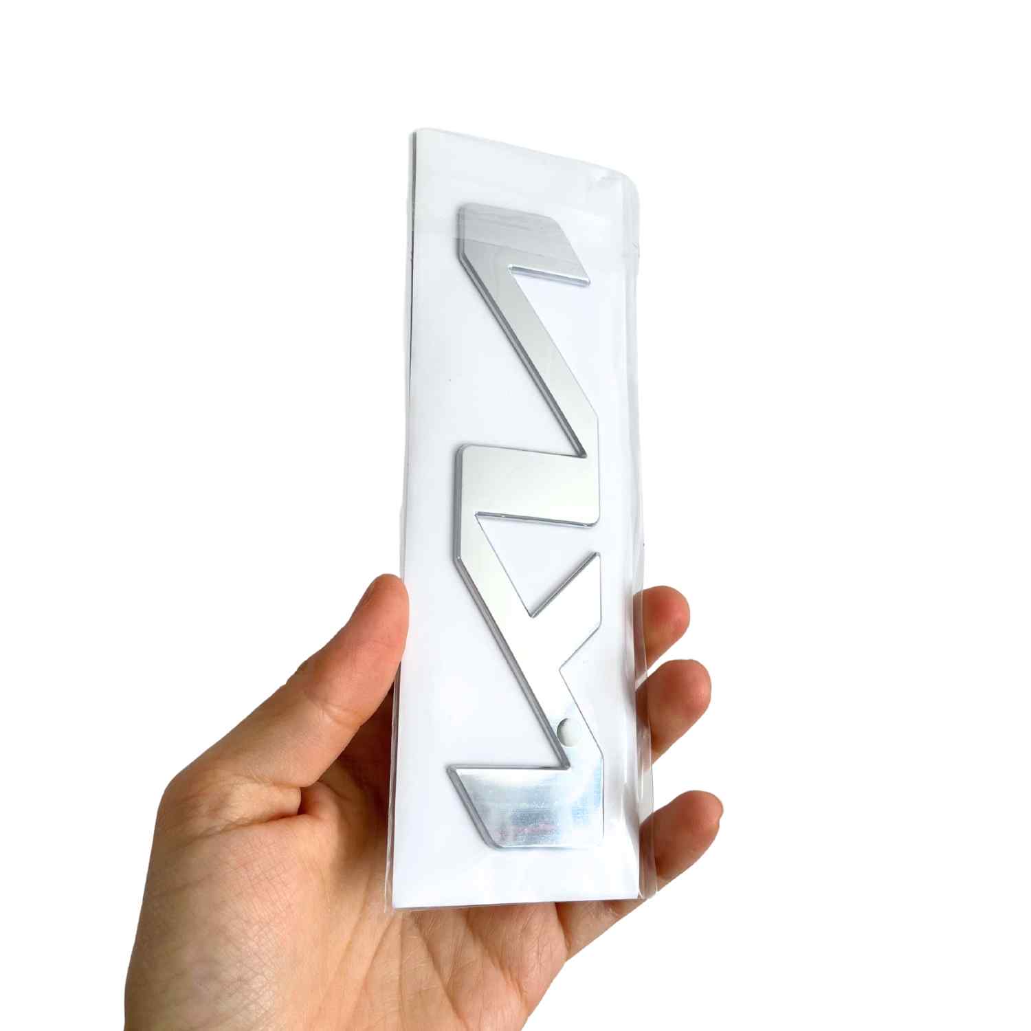 Emblema adhesivo capo delantero compatible con Kia plateado 15 x 3.5 cm - imagen 5