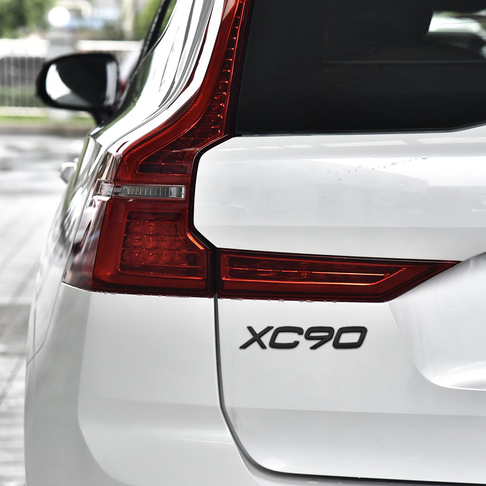 Emblema XC90 adhesivo para maletero compatible con Volvo negro - imagen 3