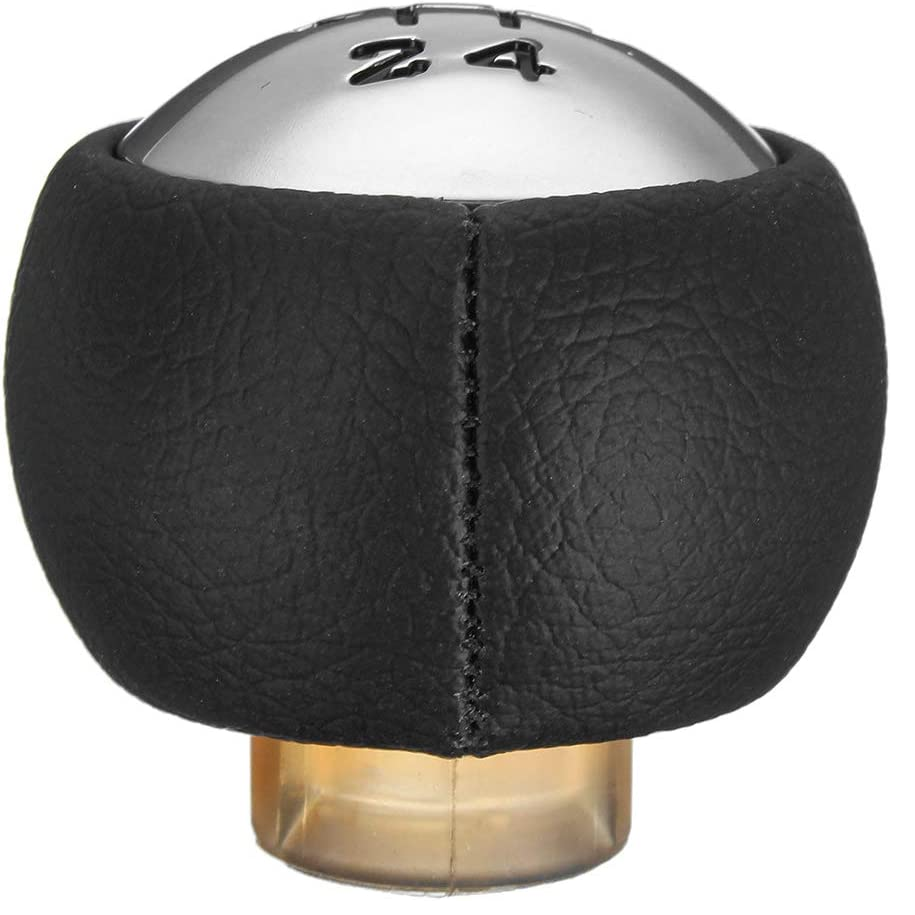 Pomo perilla de 5 cambios marcha coche compatible con peugeot - imagen 3