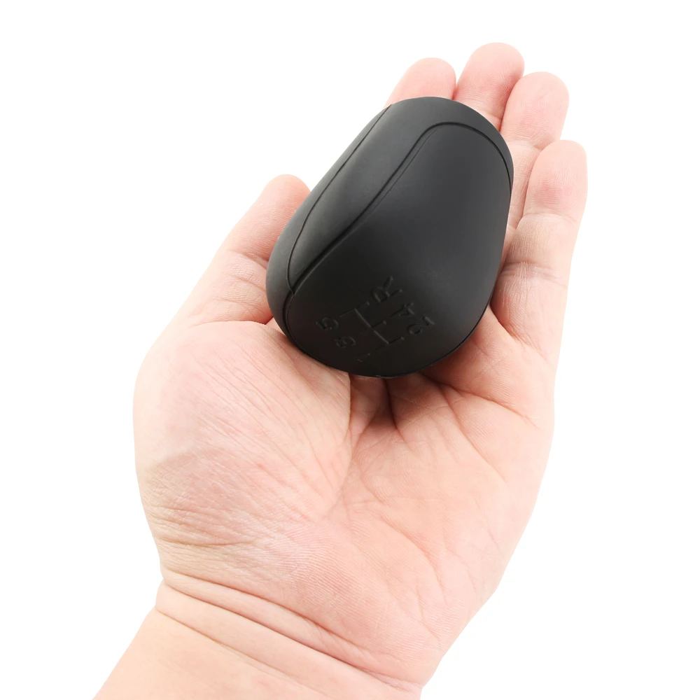 Funda Pomo cambios marcha coche silicona suave 5 marchas negro - imagen 3