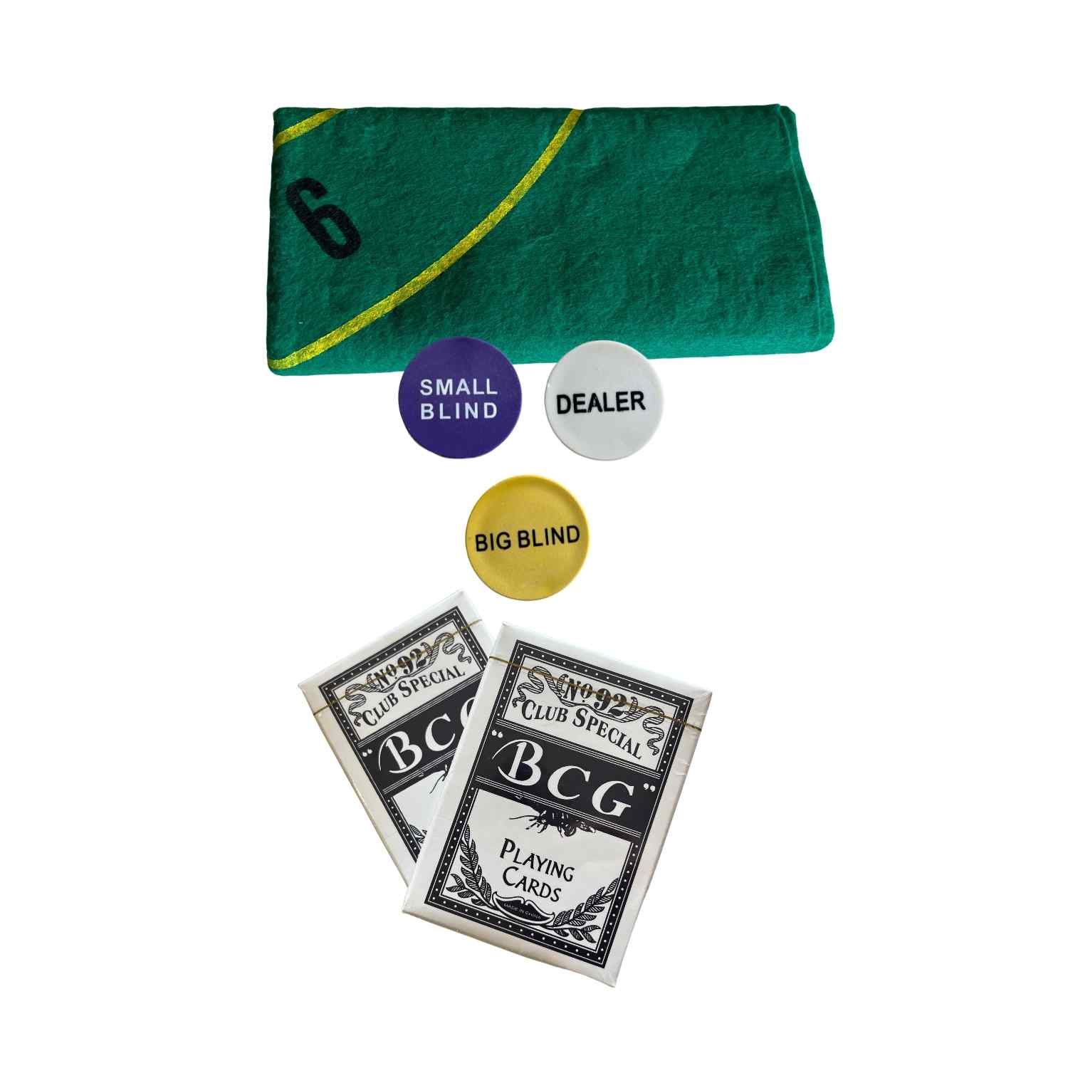 Set de Poker 200 fichas con caja de metal - imagen 6